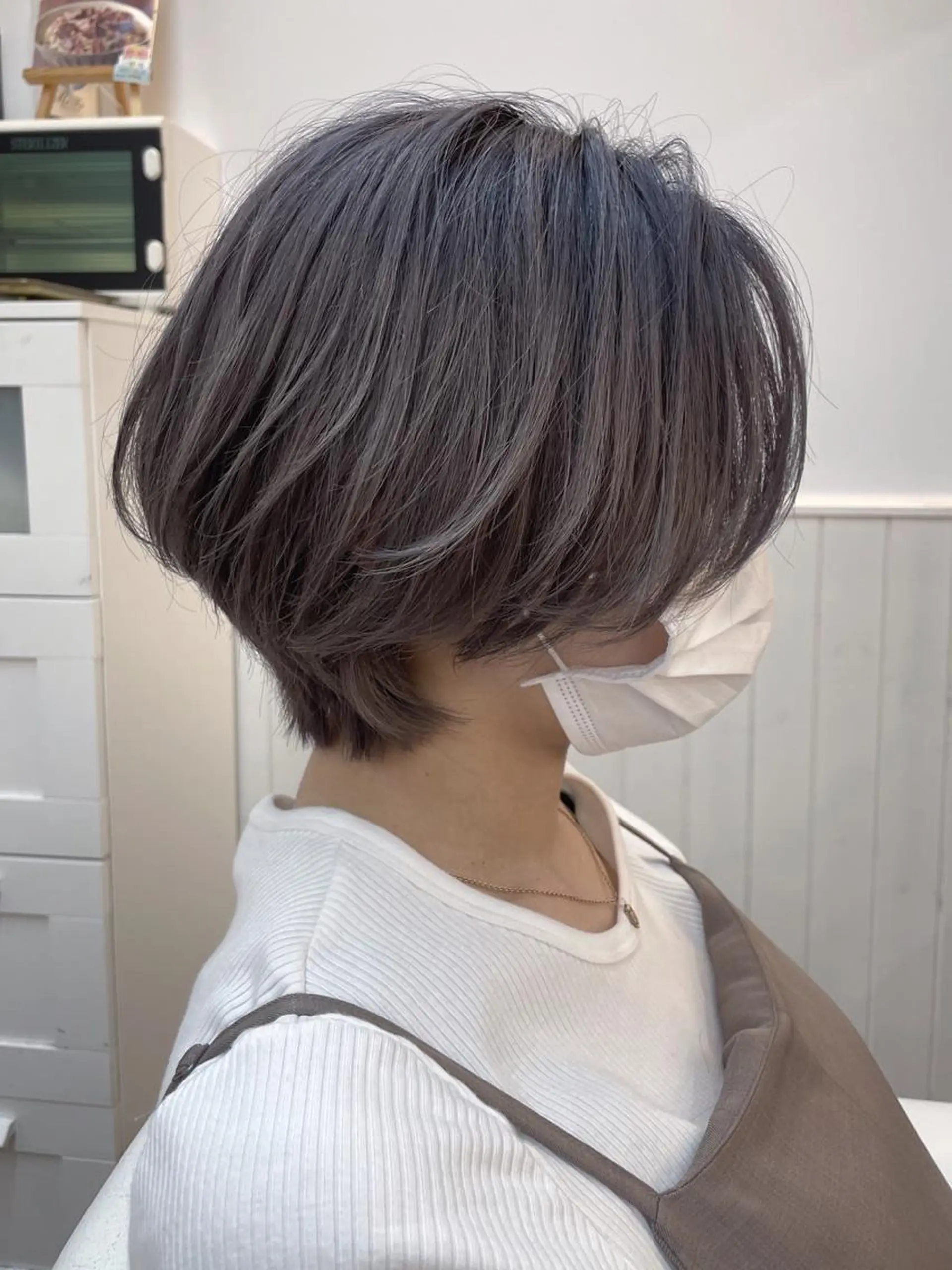 ショート 奈良 優輝のヘアスタイル