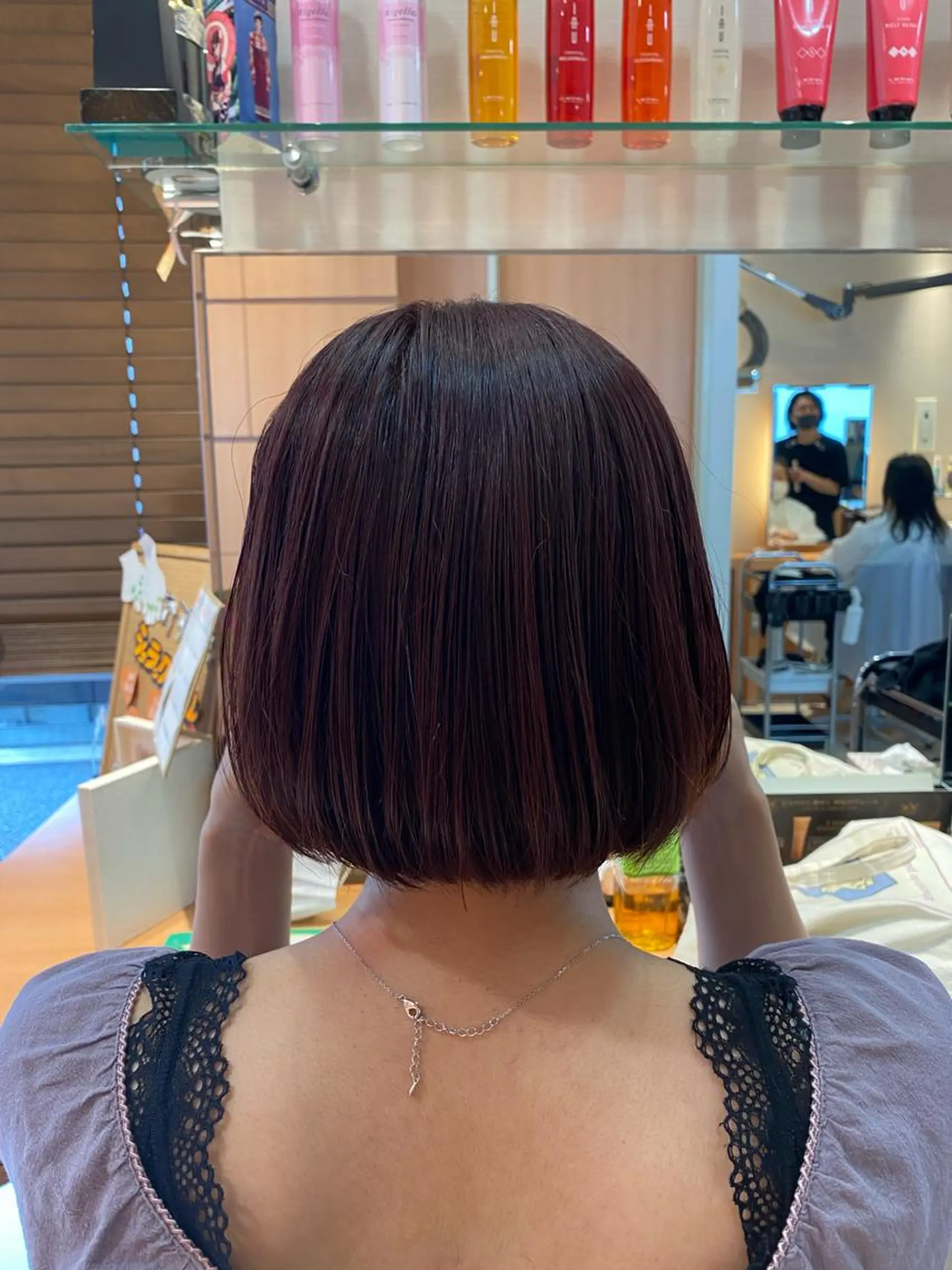 ショート カラー 🟢NEGi🟣 🫧髪質改善のヘアスタイル