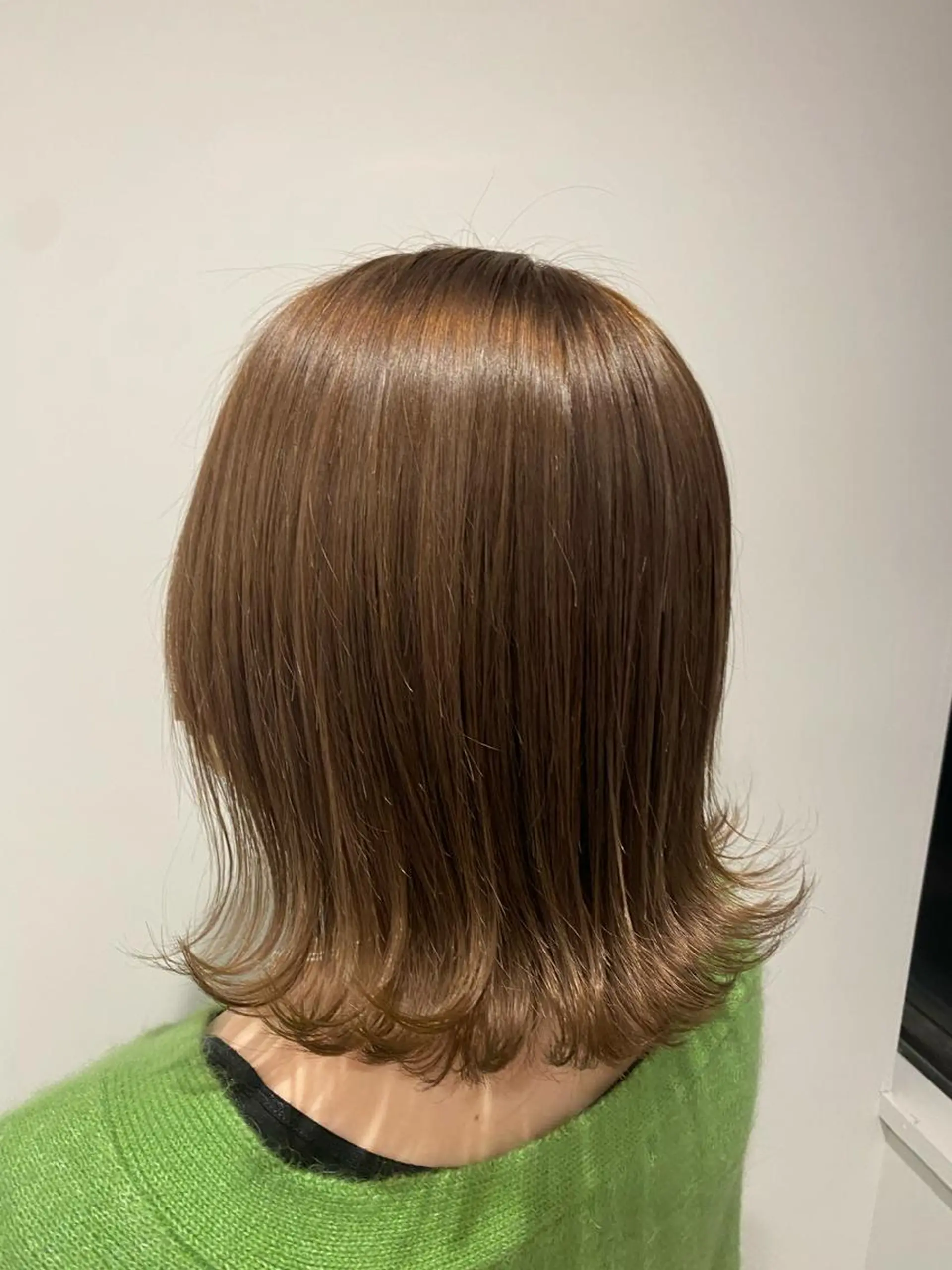 ミディアム カラー ブリーチ 後藤 美咲のヘアスタイル