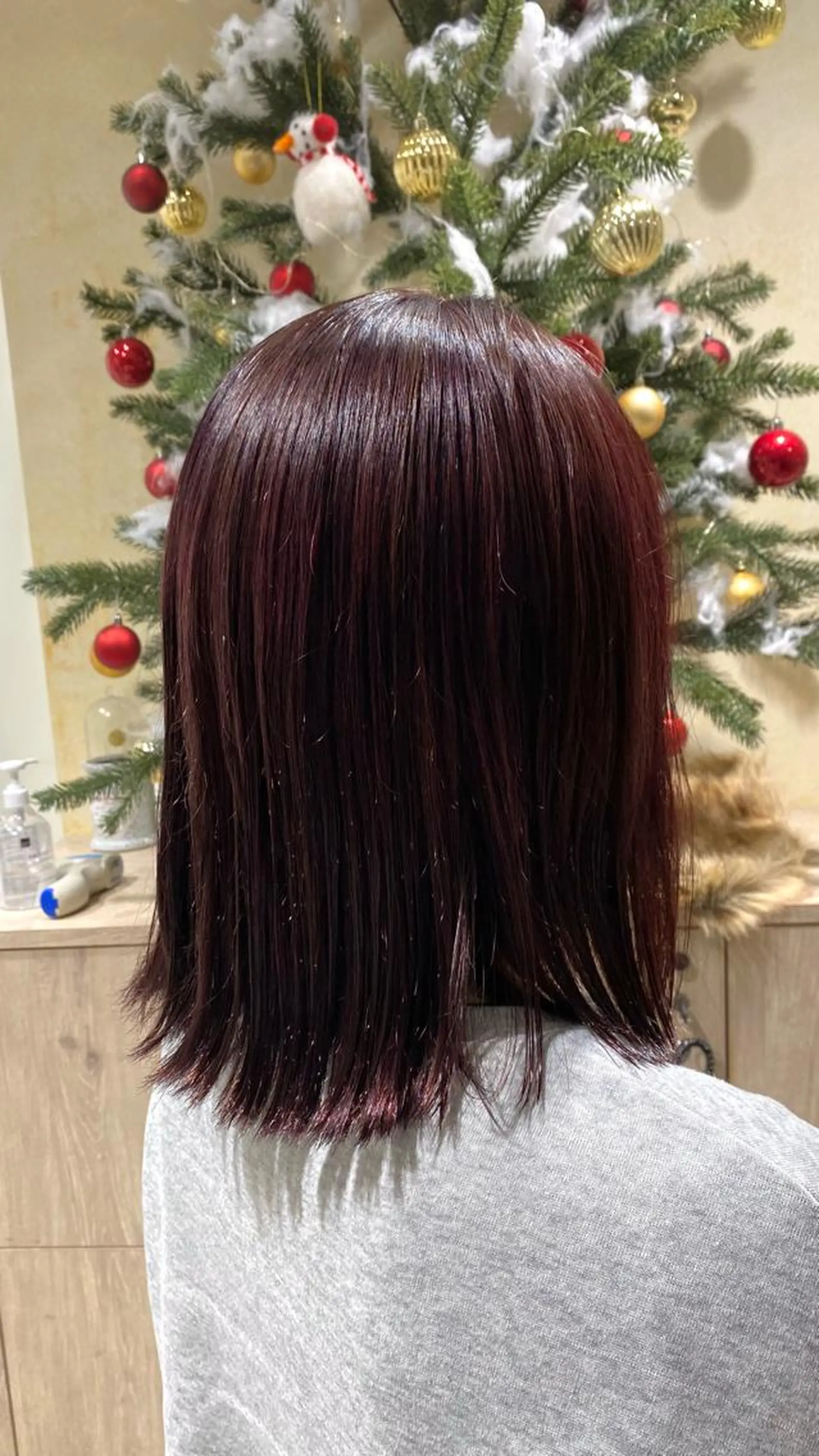 ミディアム カラー hair shioのヘアスタイル