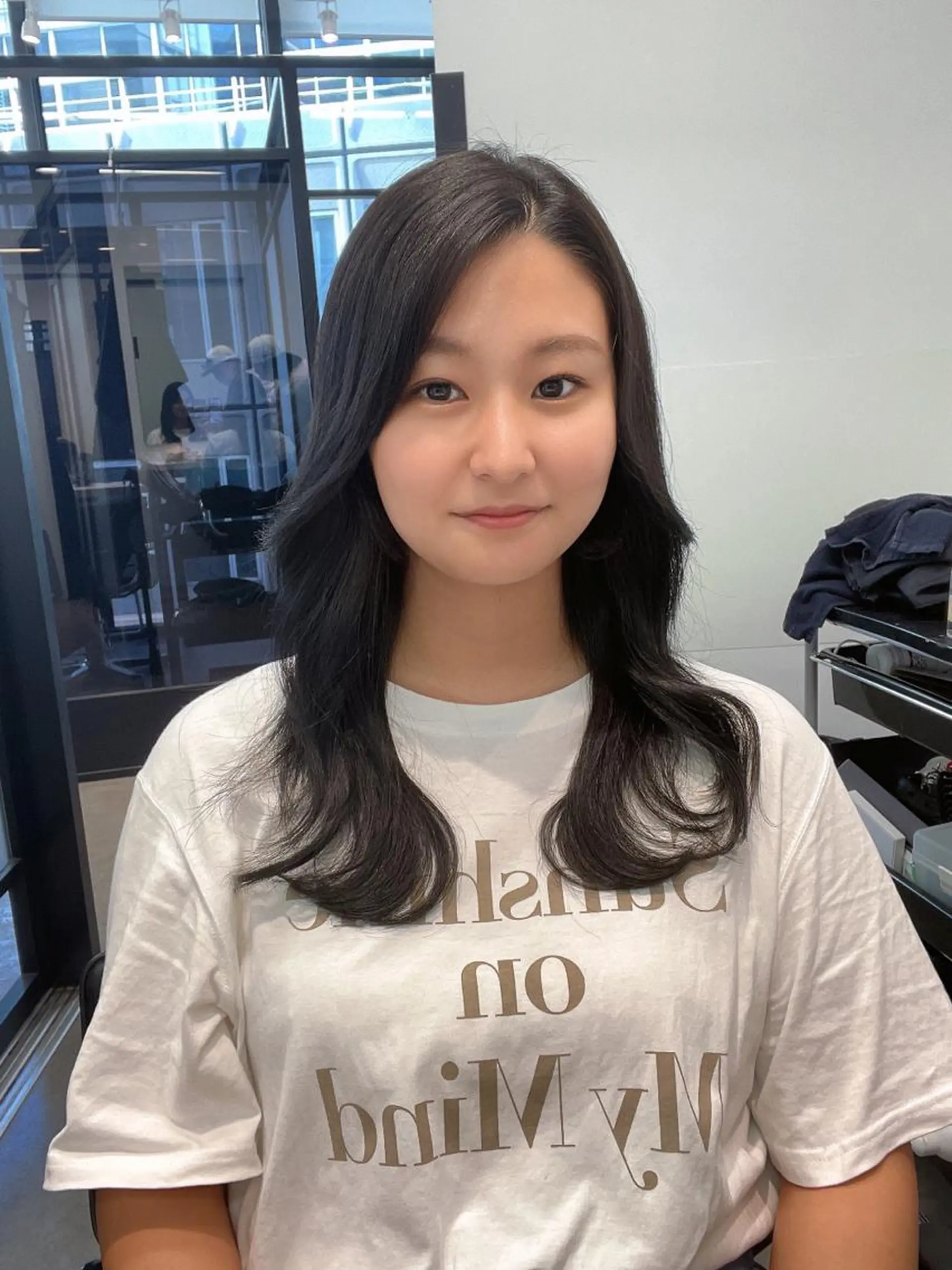 ミディアム カラー 韓国ヘア 店長NEGIのヘアスタイル