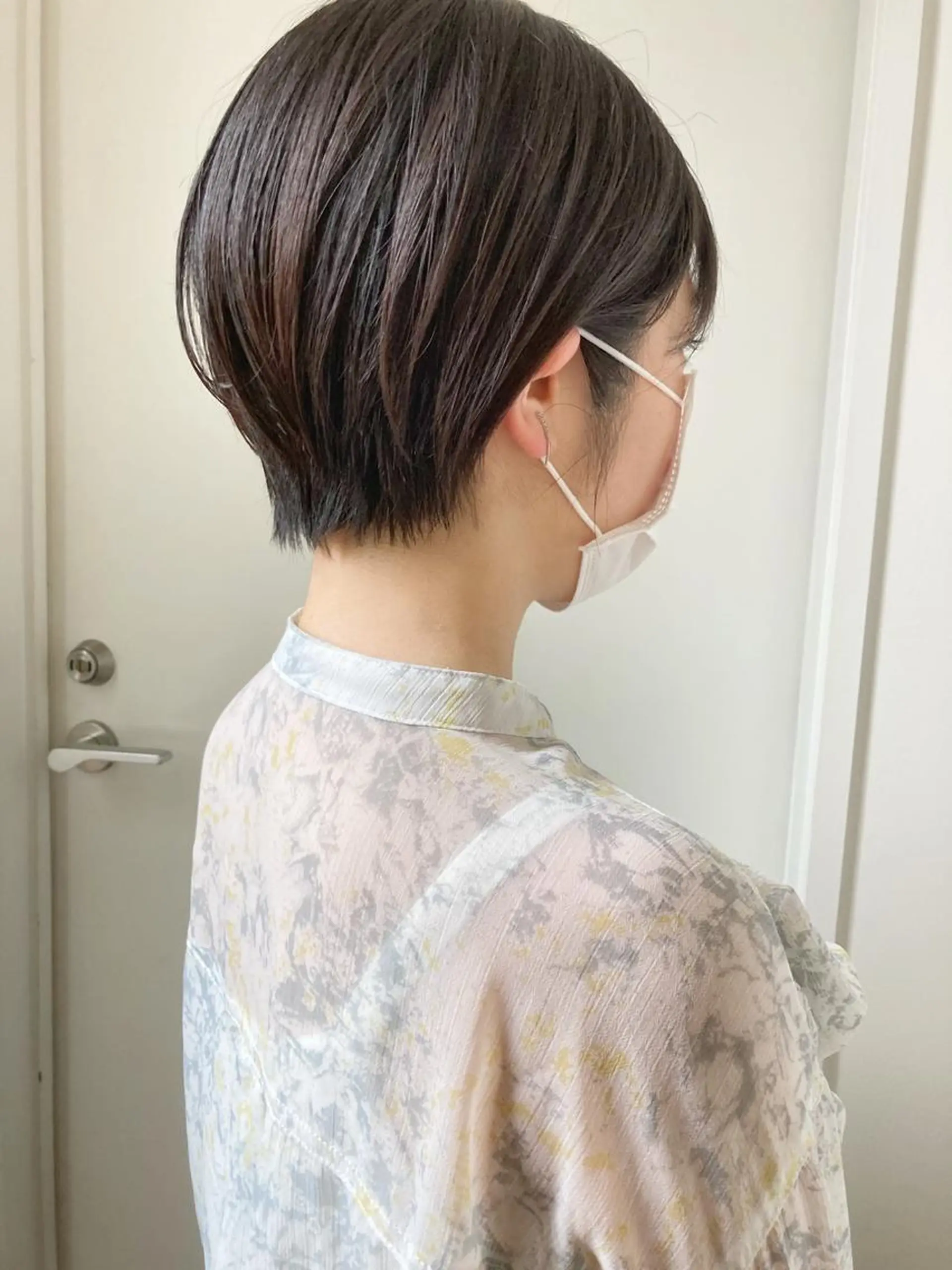 ショート カラー ショートヘア カット 縮毛矯正 小木曽智美 /ボブ/ショートのヘアスタイル