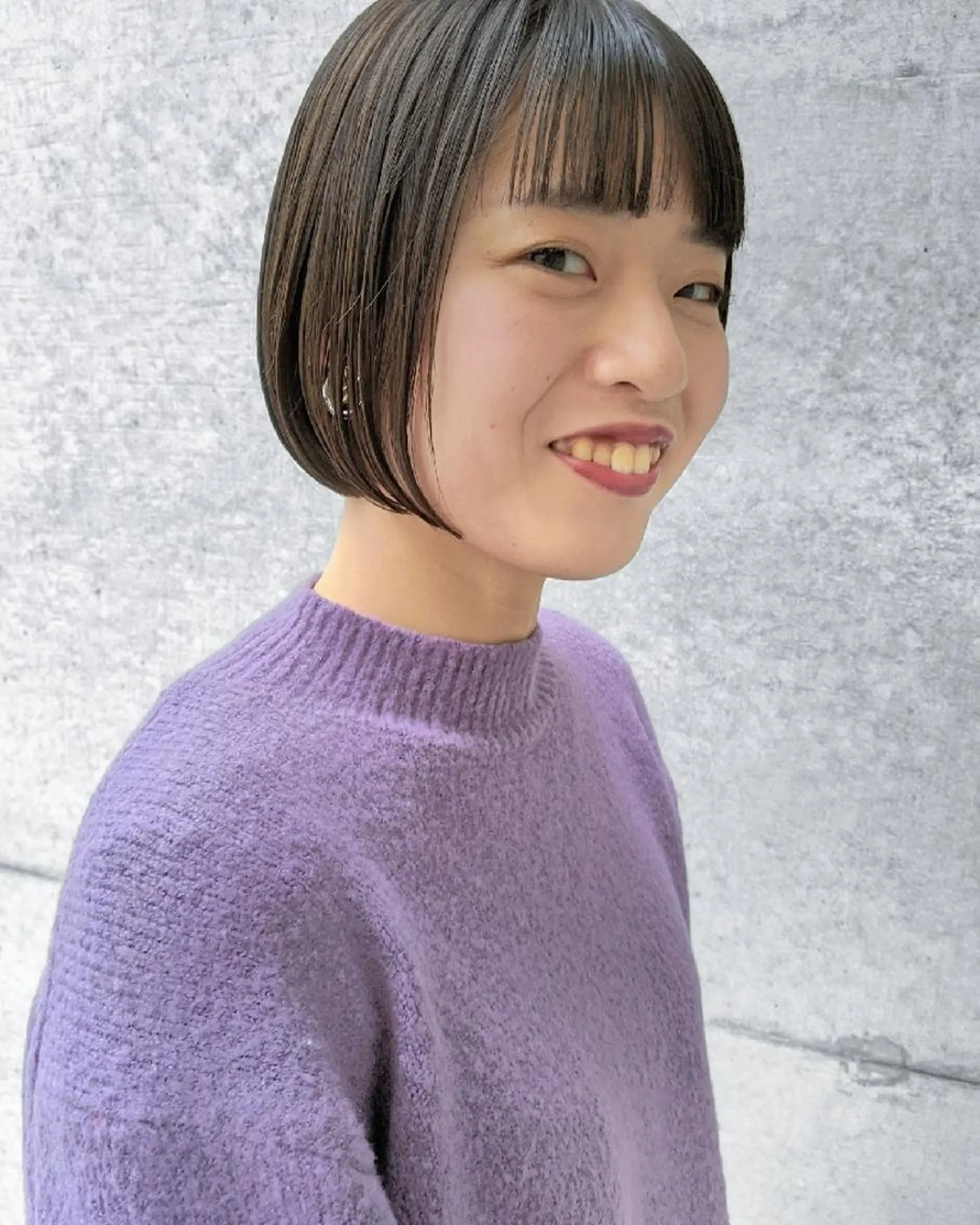 ショート カラー ヘアアレンジ ショートボブ オリーブカラー ボブ ショートヘア カット ヘアカラー トリートメント 南堀江 möwen ( メーヴェ )所属・mowen RUIのヘアスタイル