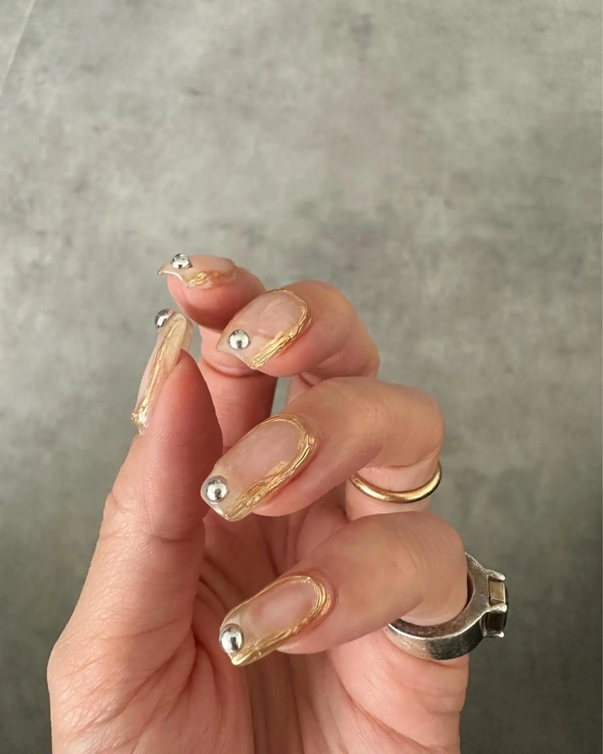 ネイル ハンドネイル フットネイル kiii.__ ✴︎*のネイルデザイン