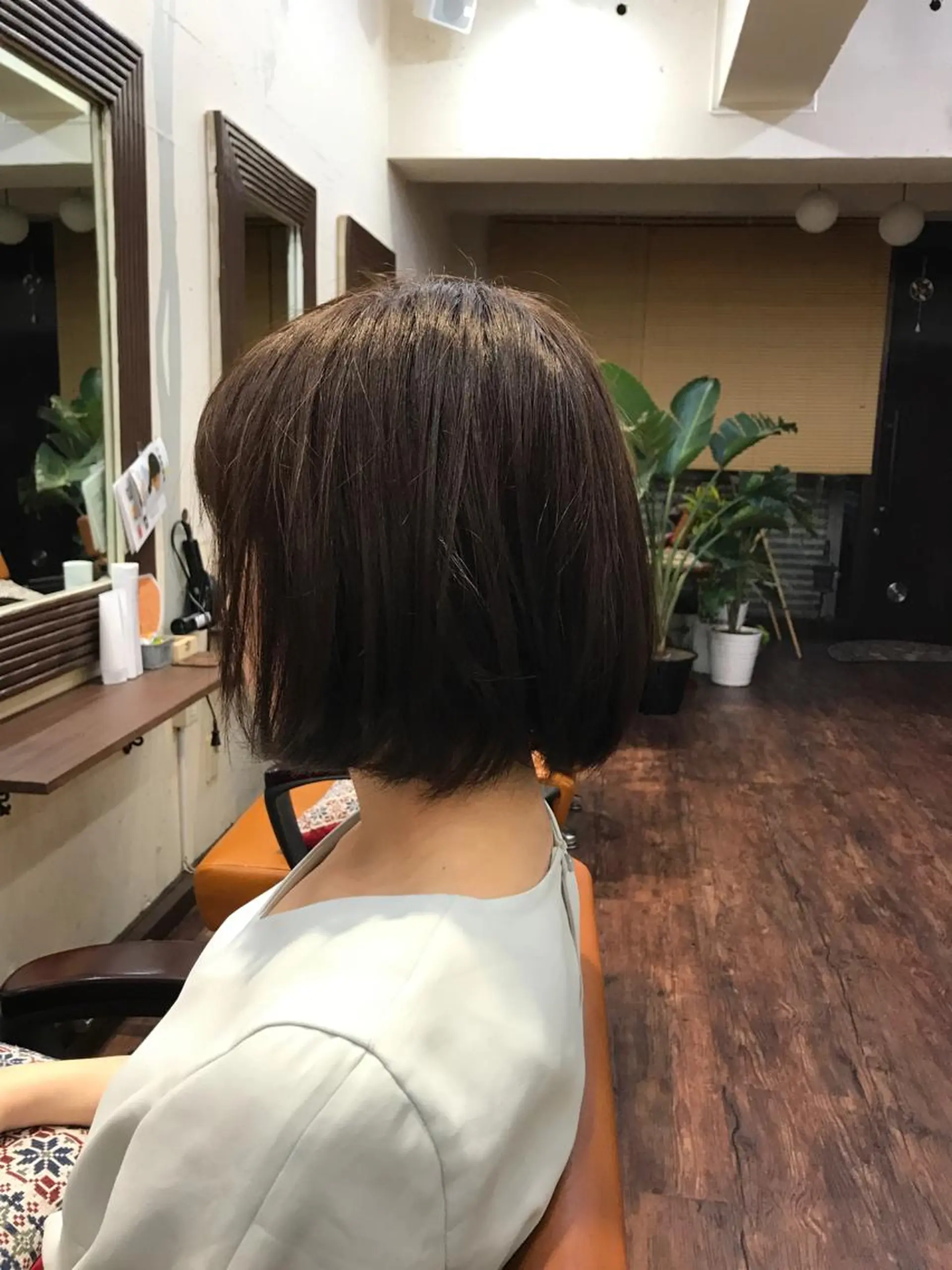 ミディアム パープルカラー 木村 瞬のヘアスタイル