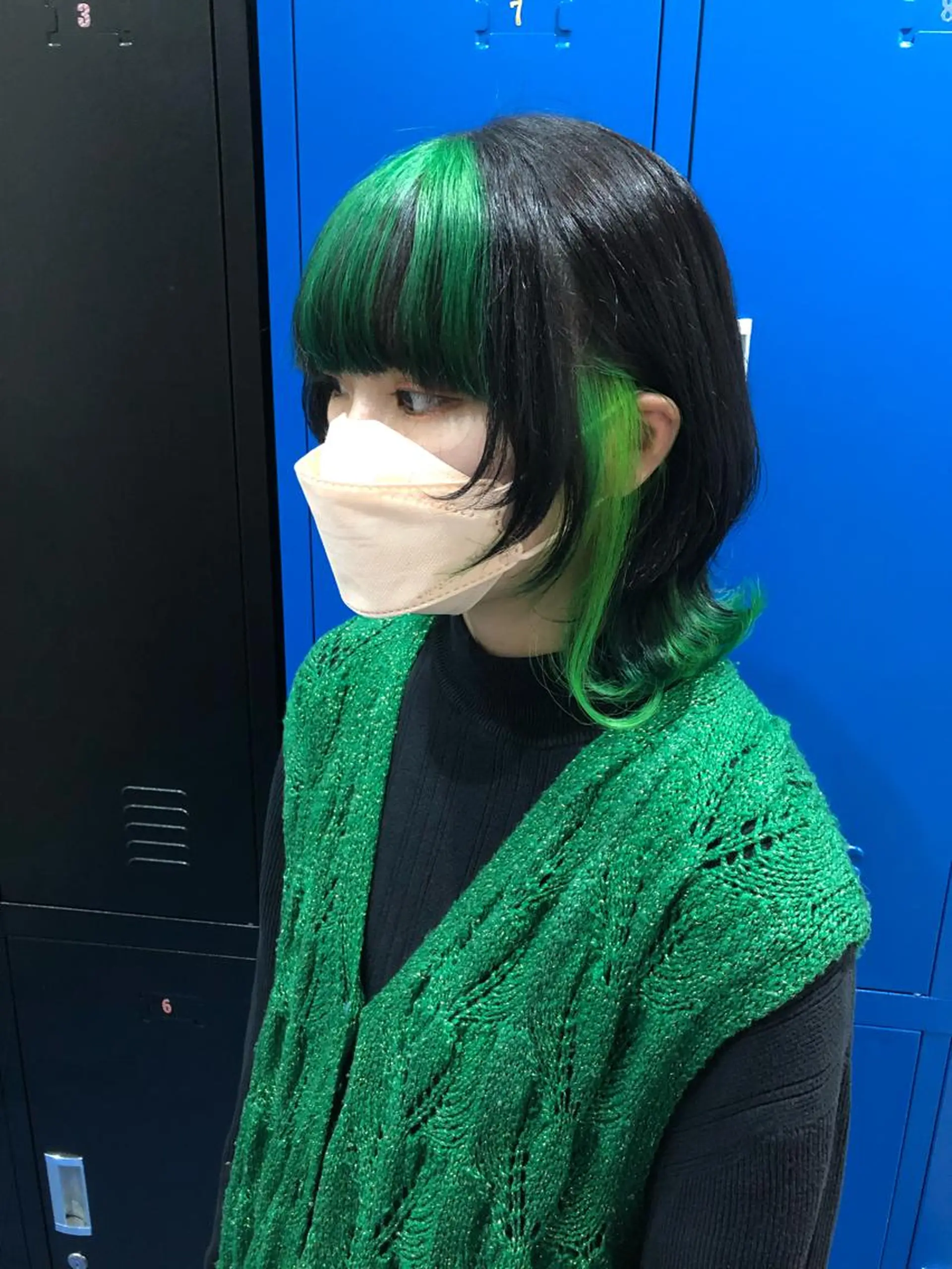 カラー white.梅田 デザインカラー🦄のヘアスタイル