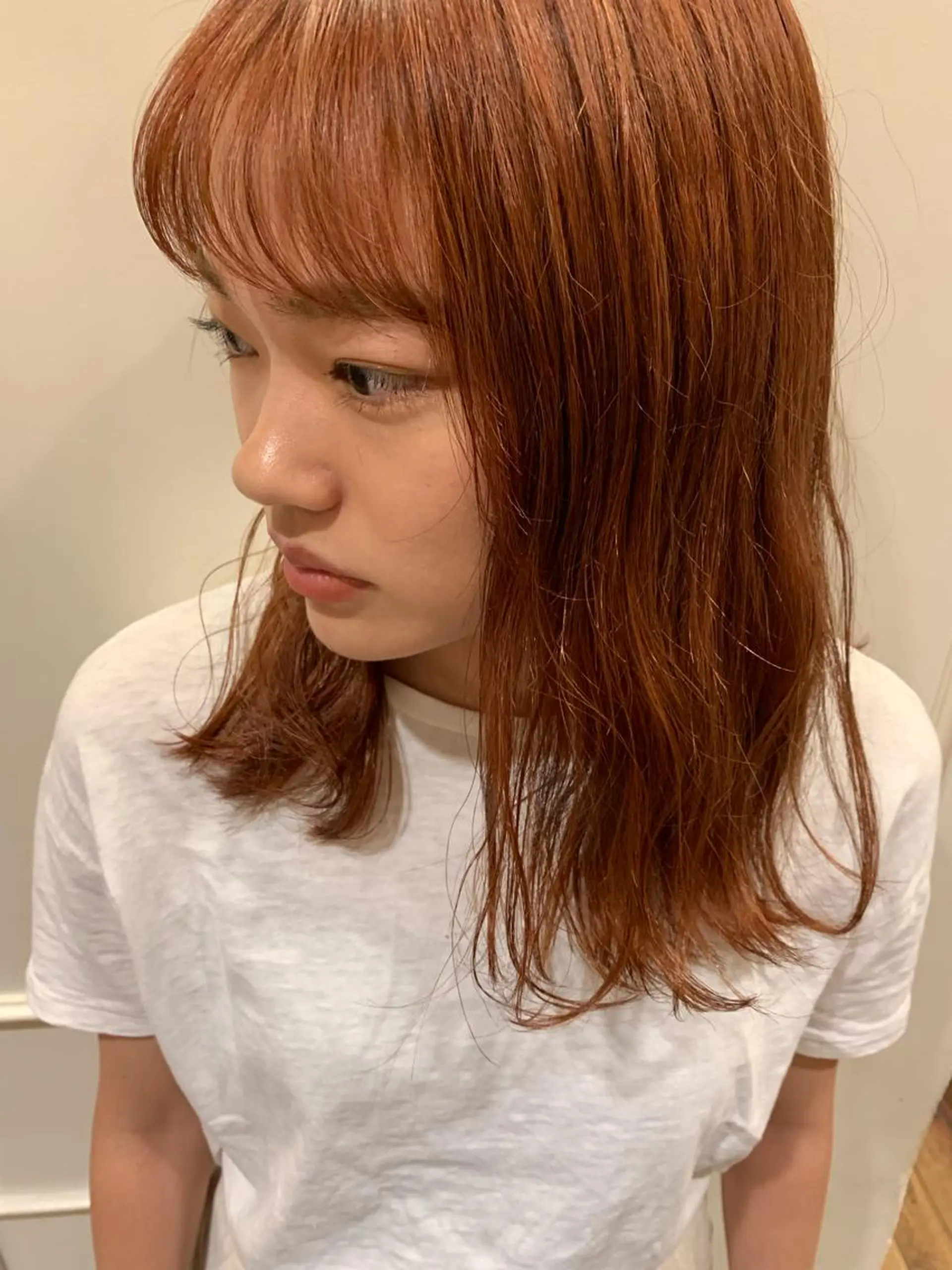 ミディアム カラー パーマ カット ヘアカラー トリートメント rico_by ヘアとアイブロウの眉毛・アイブロウイメージ