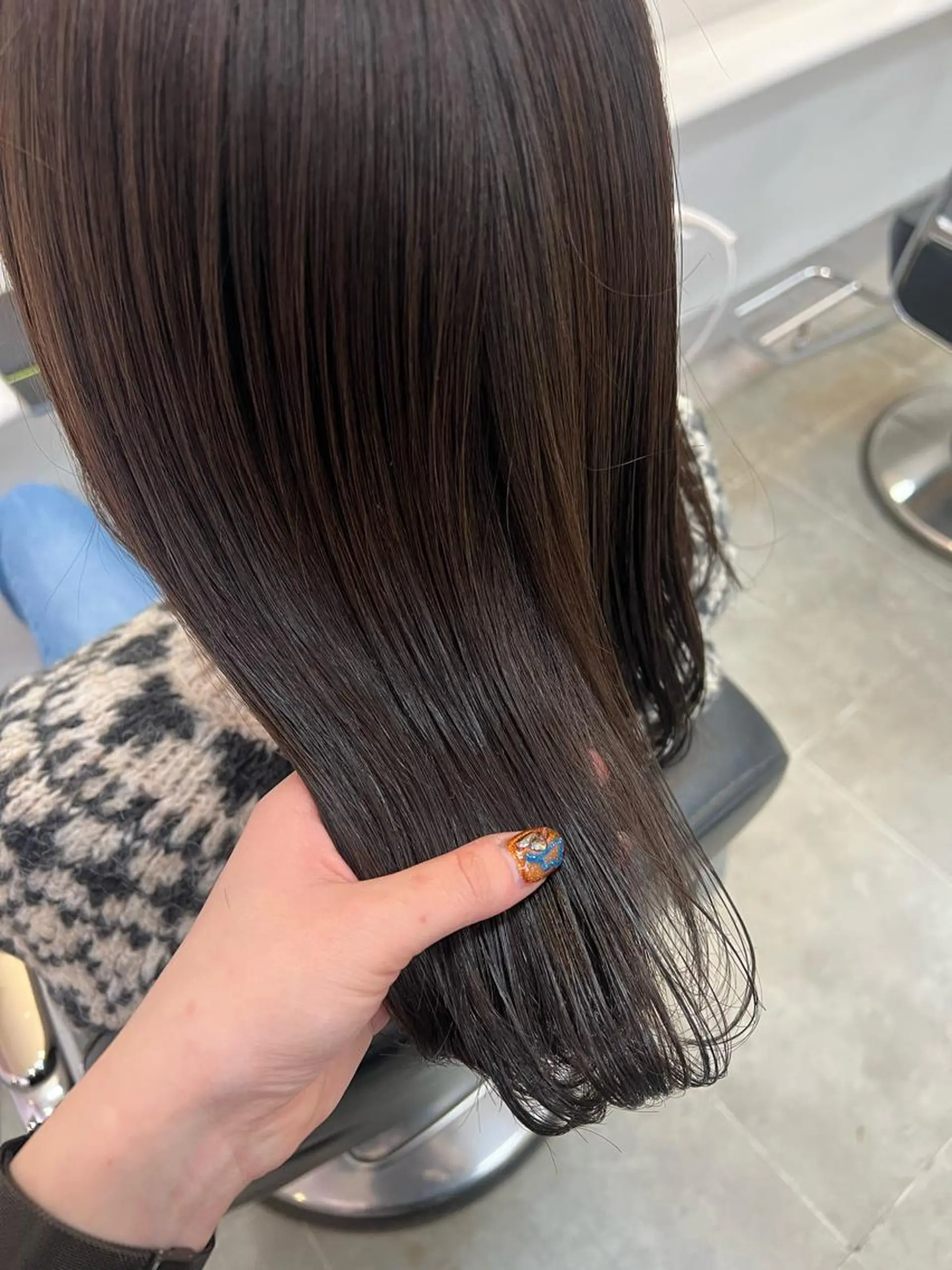 セミロング カラー カット トリートメント ParveMix /  相馬 さくらのヘアスタイル