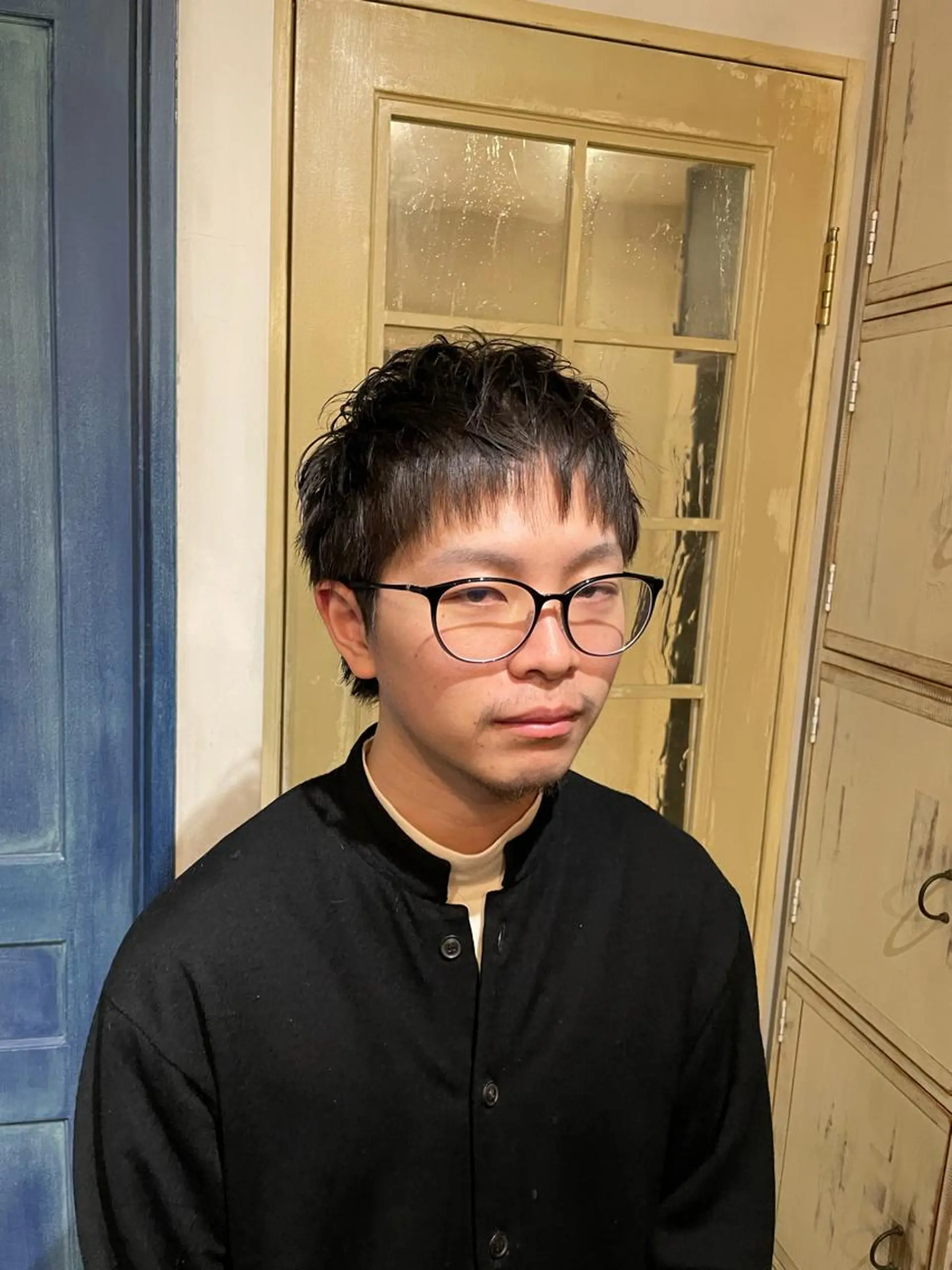ショート メンズ スパイキーショート ショートヘア 山本 優志のヘアスタイル