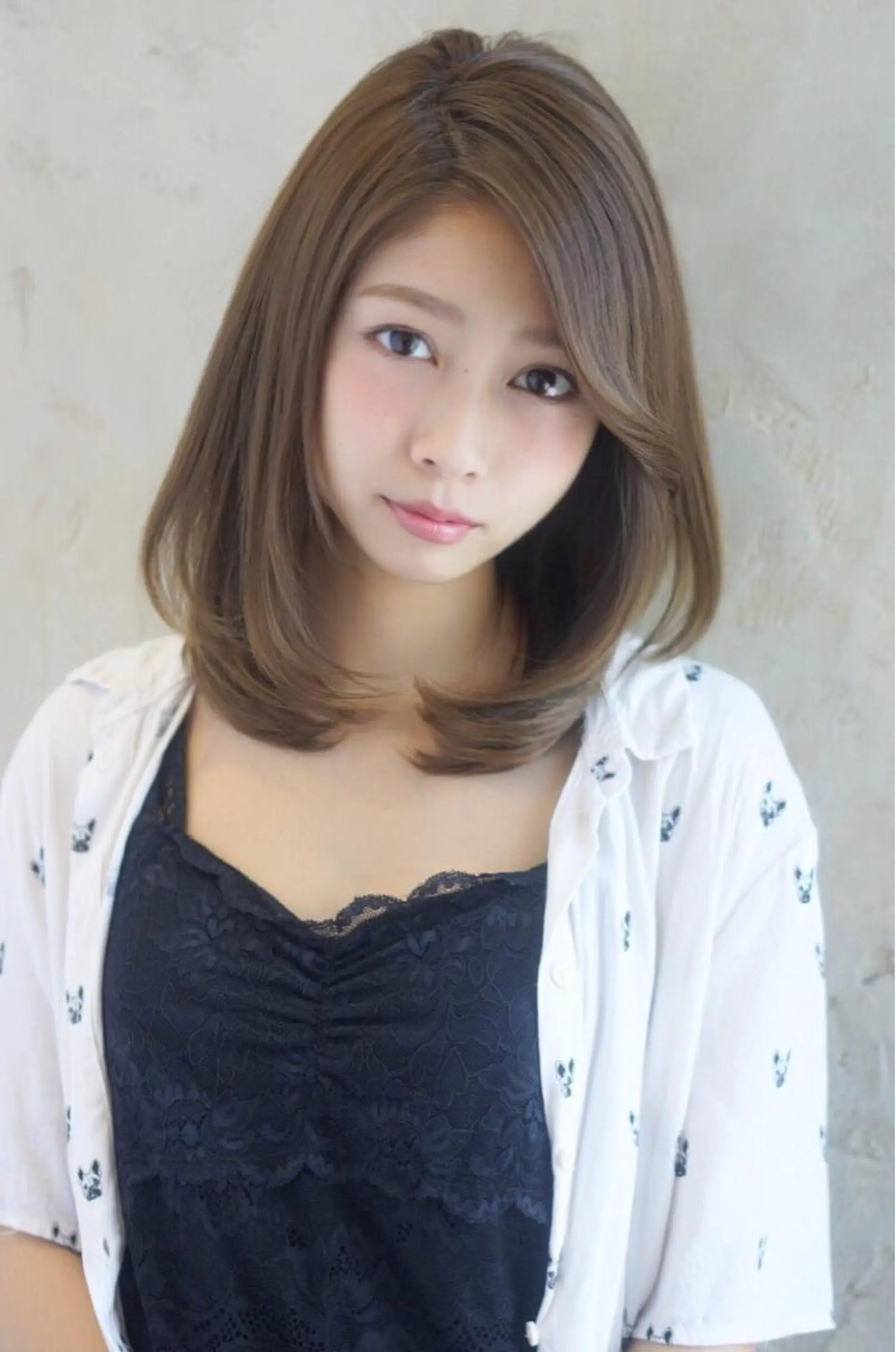 ミディアム カット ヘアカラー トリートメント エリア1位⭐️ けんとのヘアスタイル