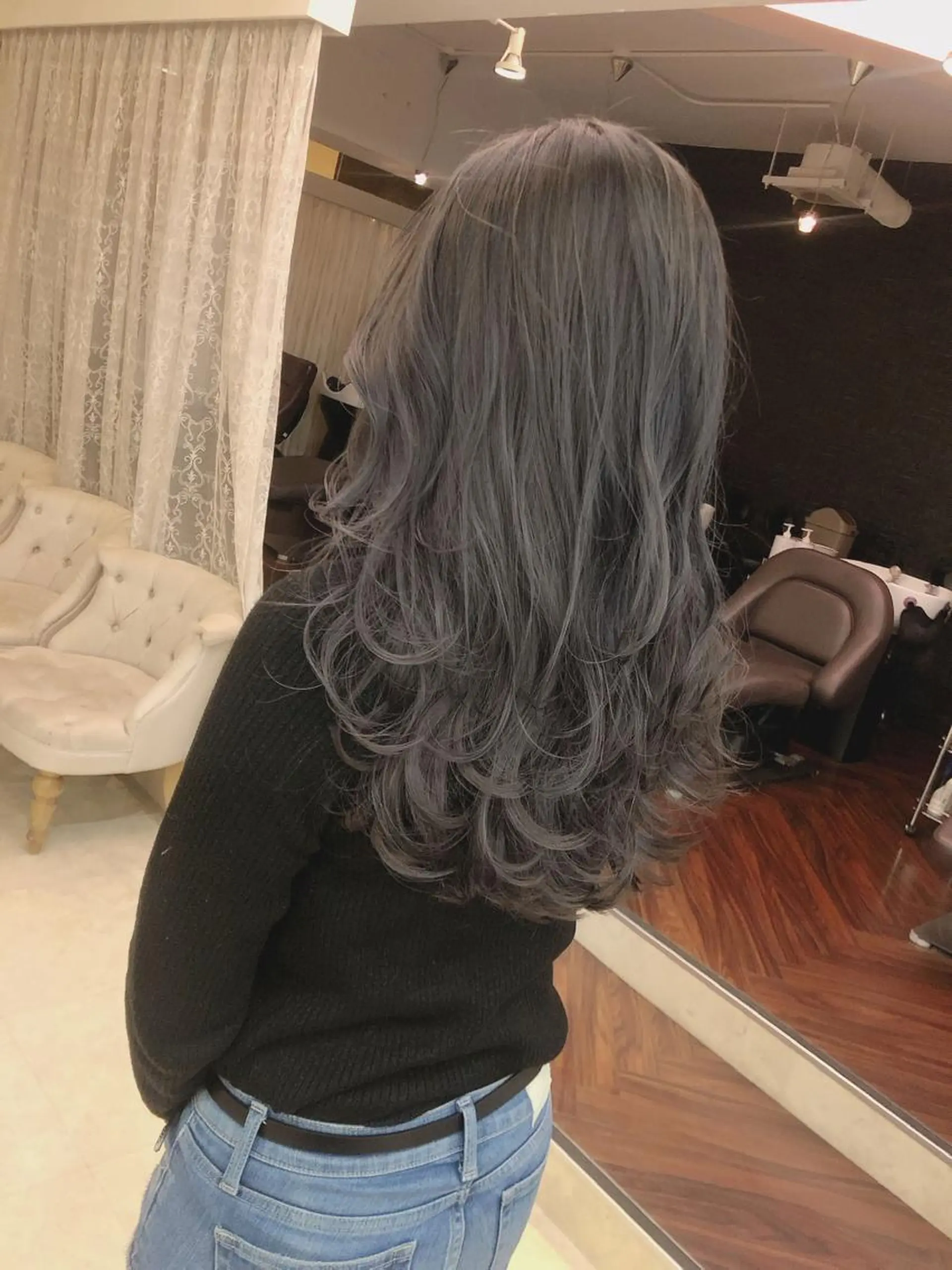 ロング カラー 高原 宏幸のヘアスタイル