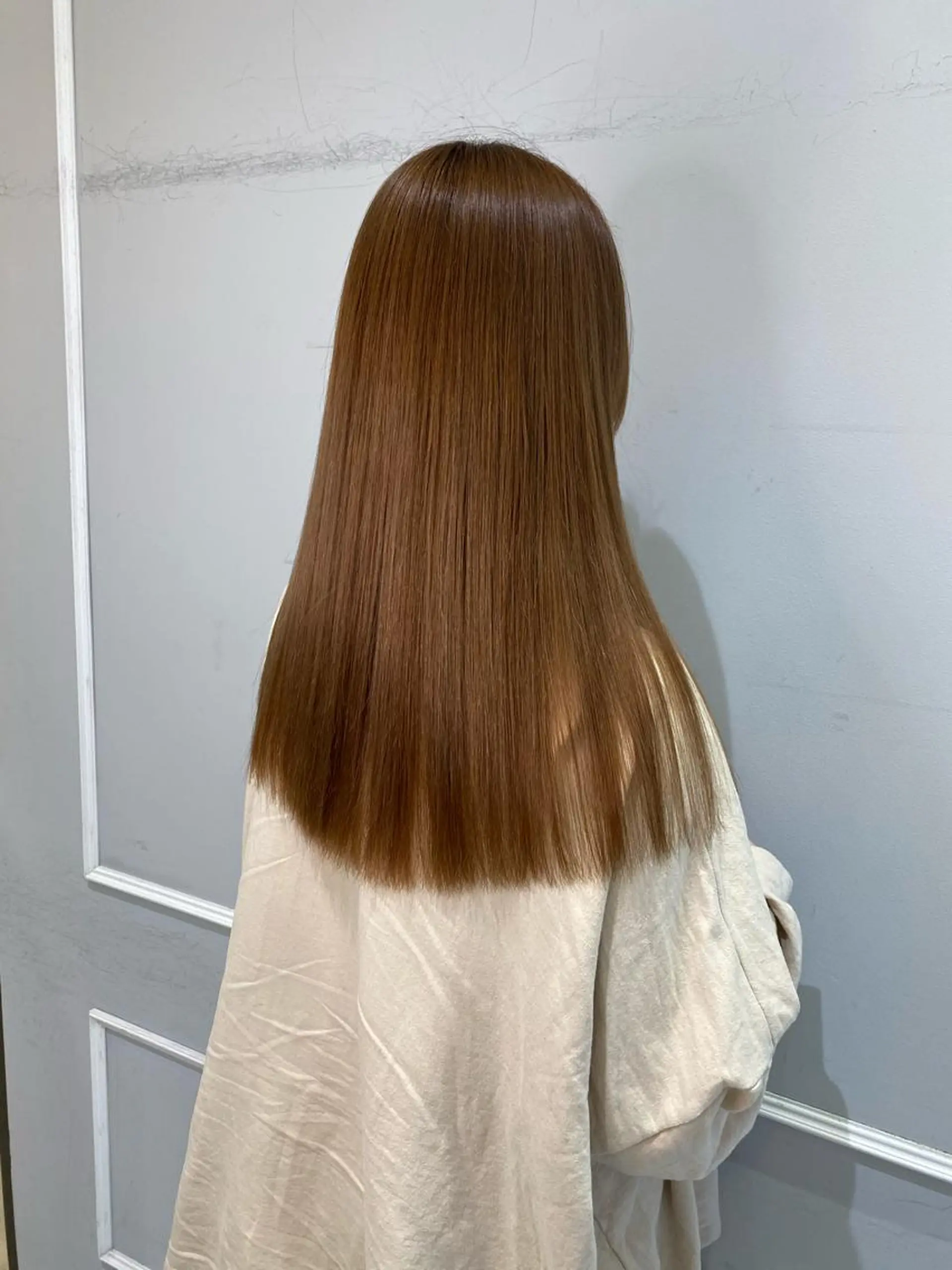 ロング 似合わせ艶髪カラー ❤️ハダユミのヘアスタイル