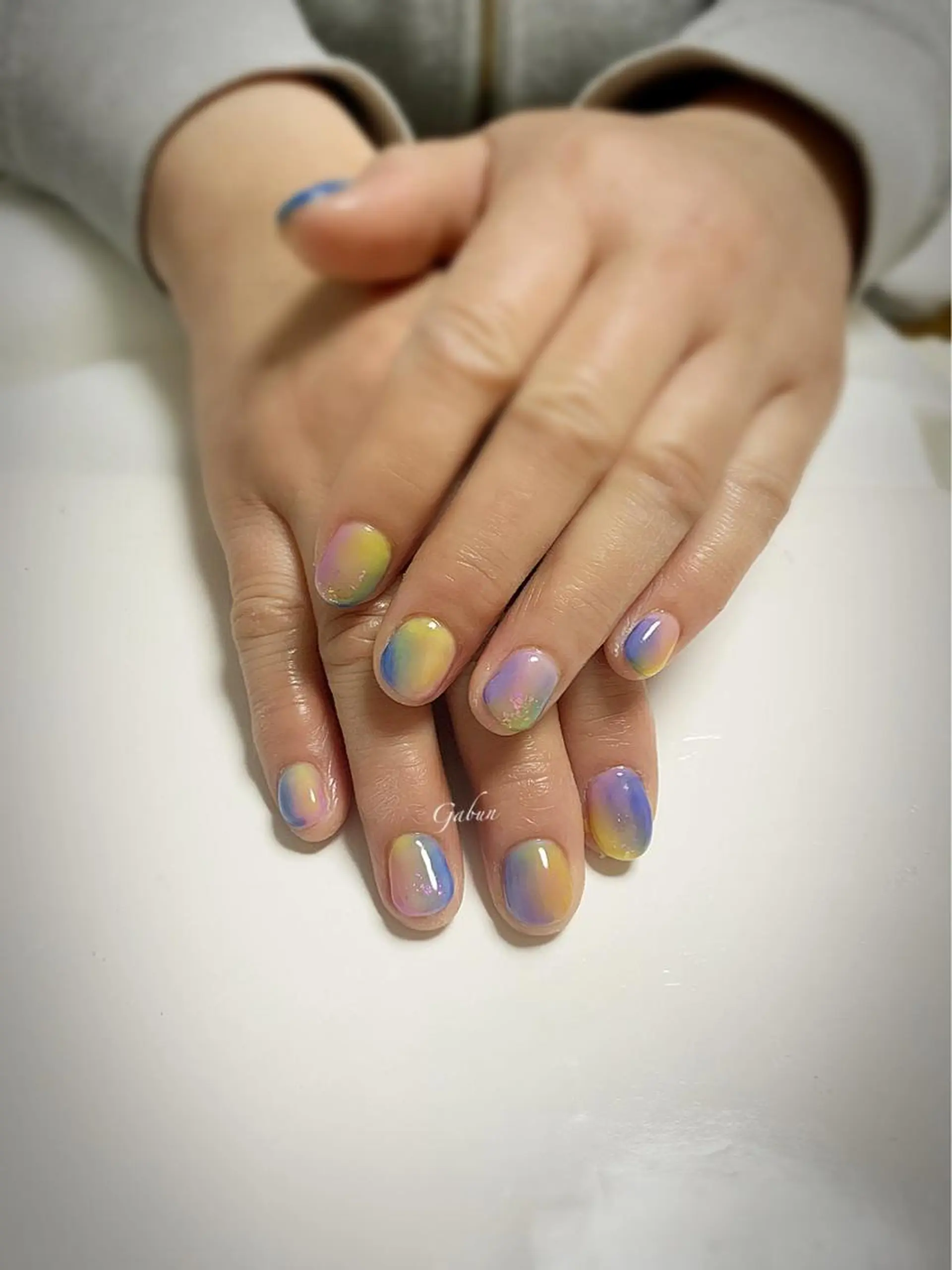 ショート LOTUS ネイルサロンのネイルデザイン