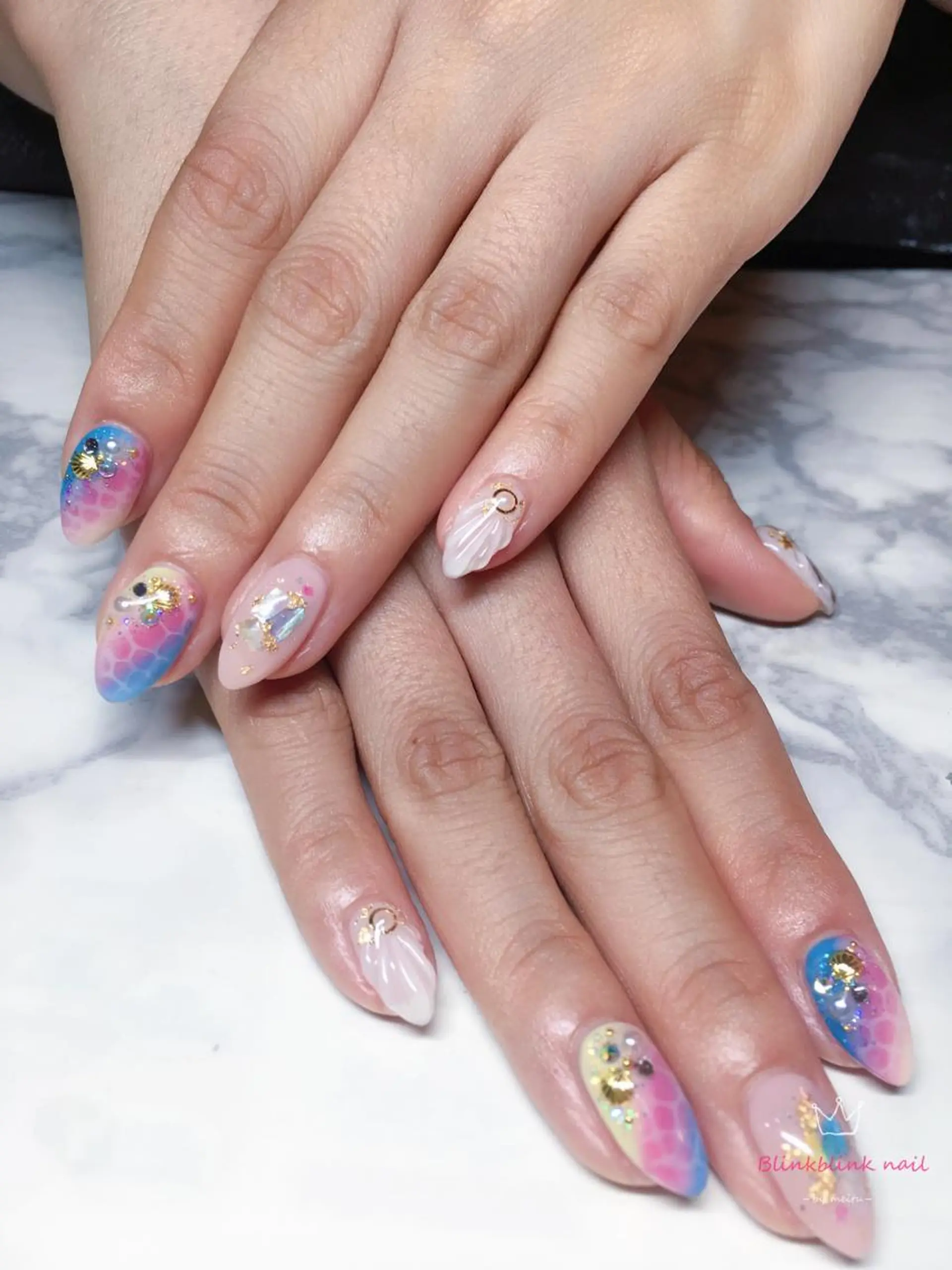 セミロング ネイル Style Nailのネイルデザイン
