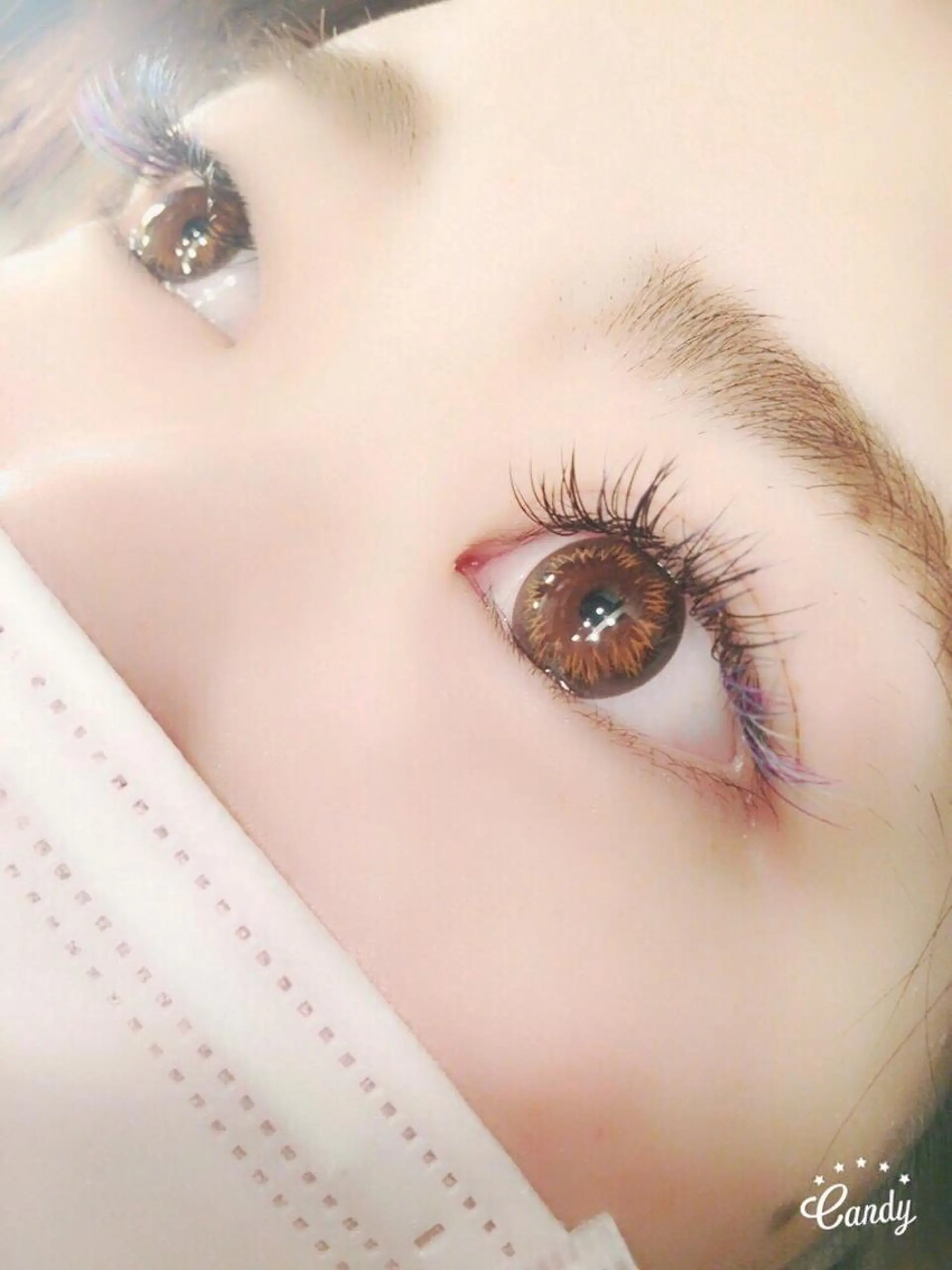 マツエク・マツパ キュート セクシー patou 烏丸所属・レイヤーカット 早崎太生のヘアスタイル