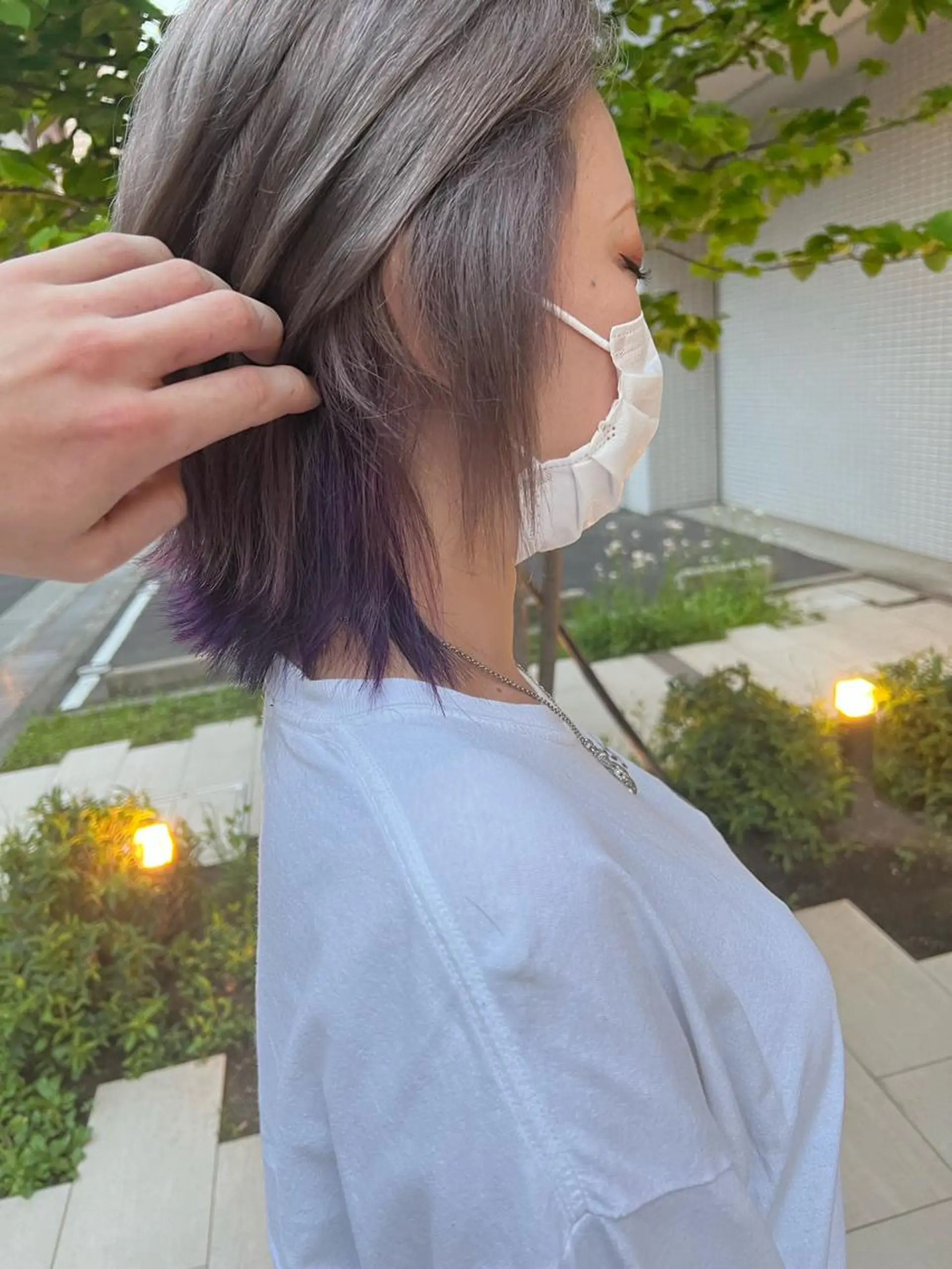 ショート カラー ブリーチ ケアブリーチ 透明感カラー ダブルカラー バイオレットカラー 💎透明感カラー特化 💎TAISEIのヘアスタイル