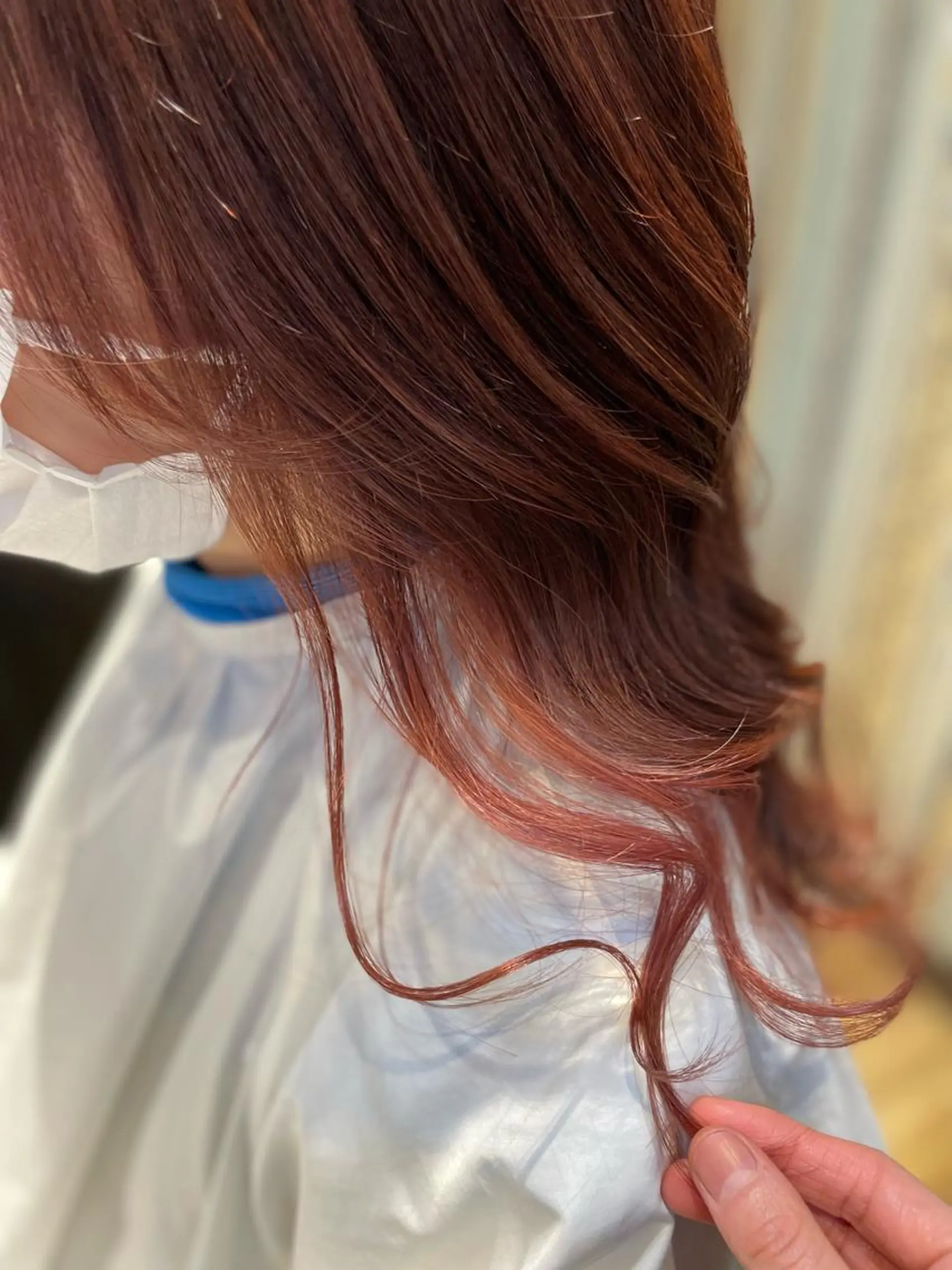 ロング ヘアカラー トリートメント 佐藤 美幸のヘアスタイル