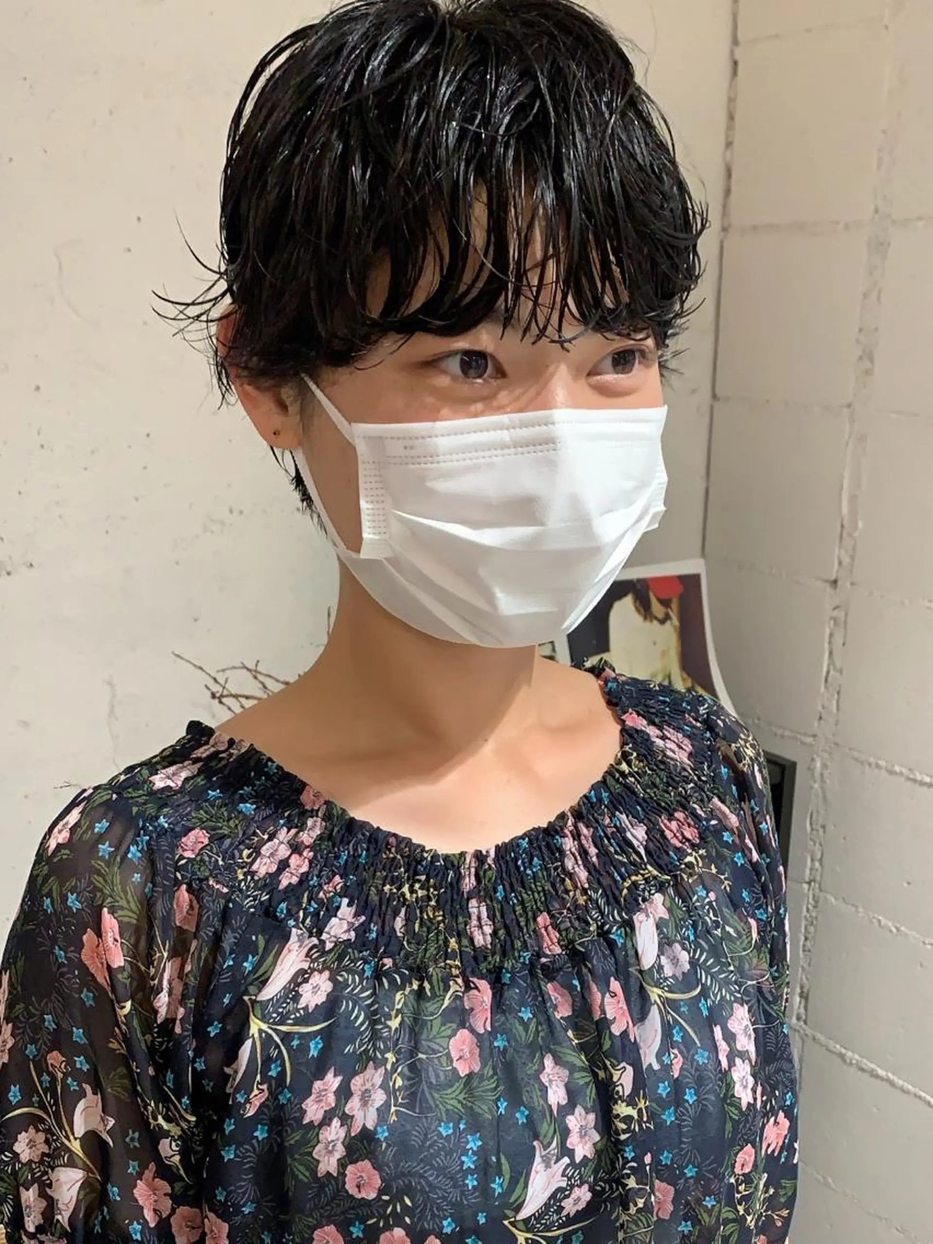 ショート ショートヘア カット パーマ トリートメント 松本  夏海のヘアスタイル