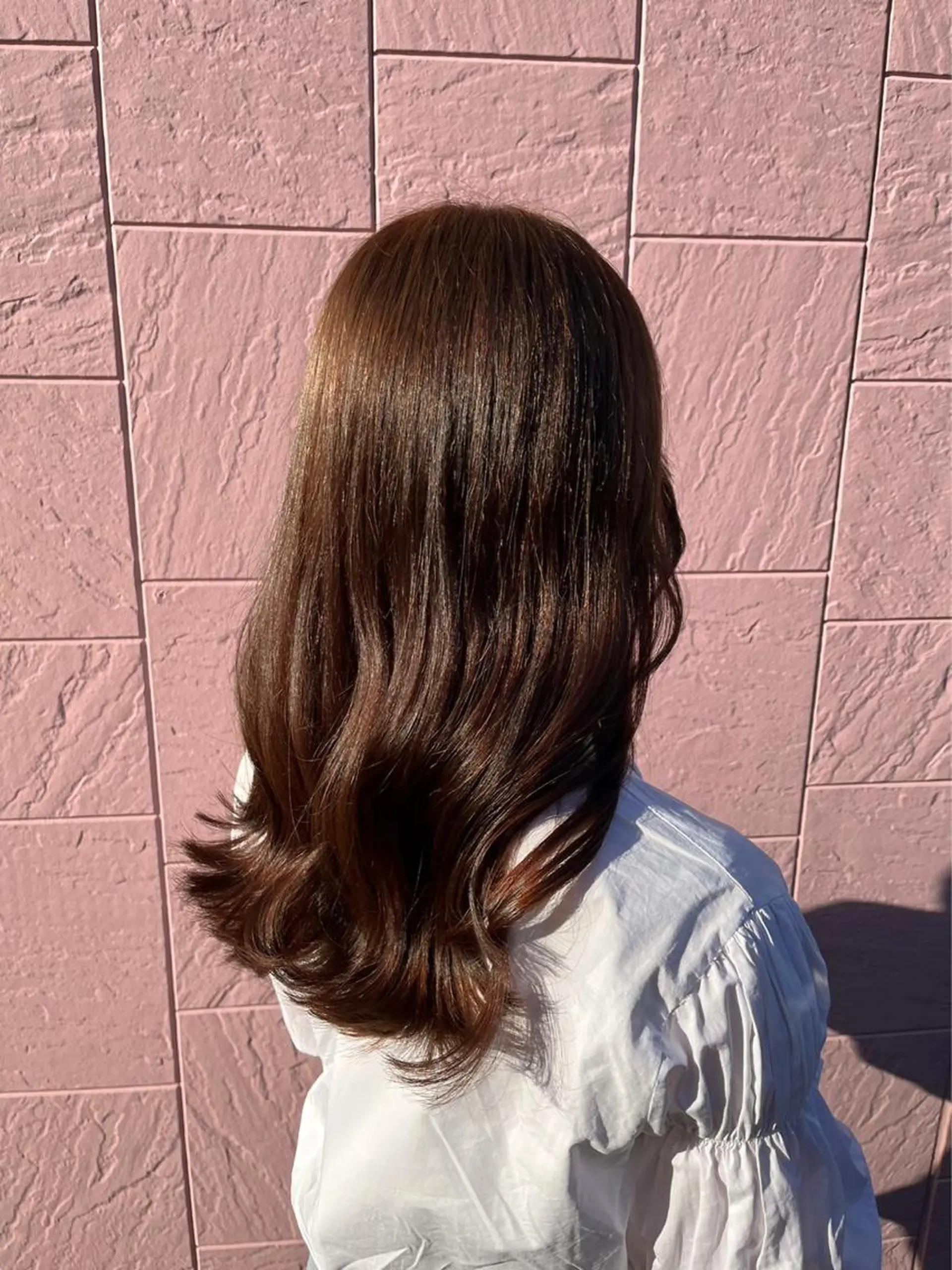 ロング カラー バレイヤージュ ブリーチ ケアブリーチ 透明感カラー デザインカラー カット ヘアカラー トリートメント 💙ルル💙 ハイトーン/レイヤーのヘアスタイル