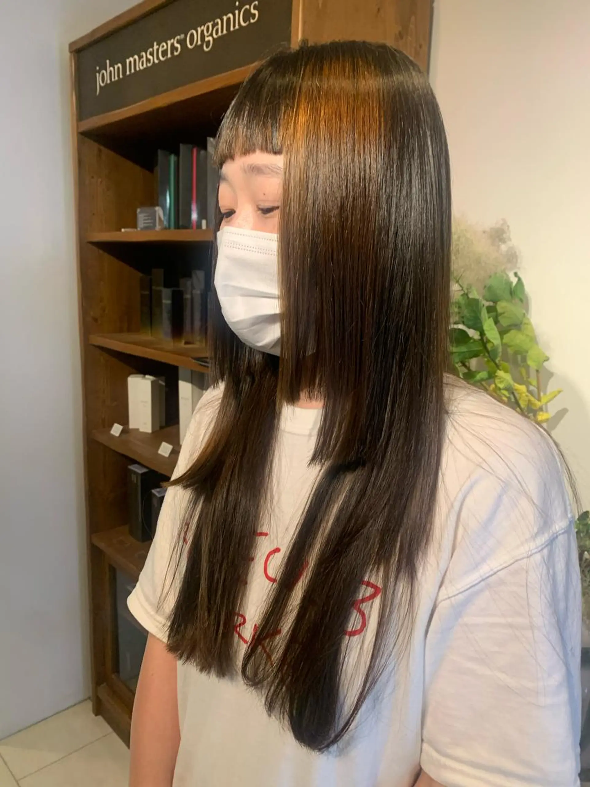 ロング パーマ 🫧nari🫧 谷町 大阪のヘアスタイル