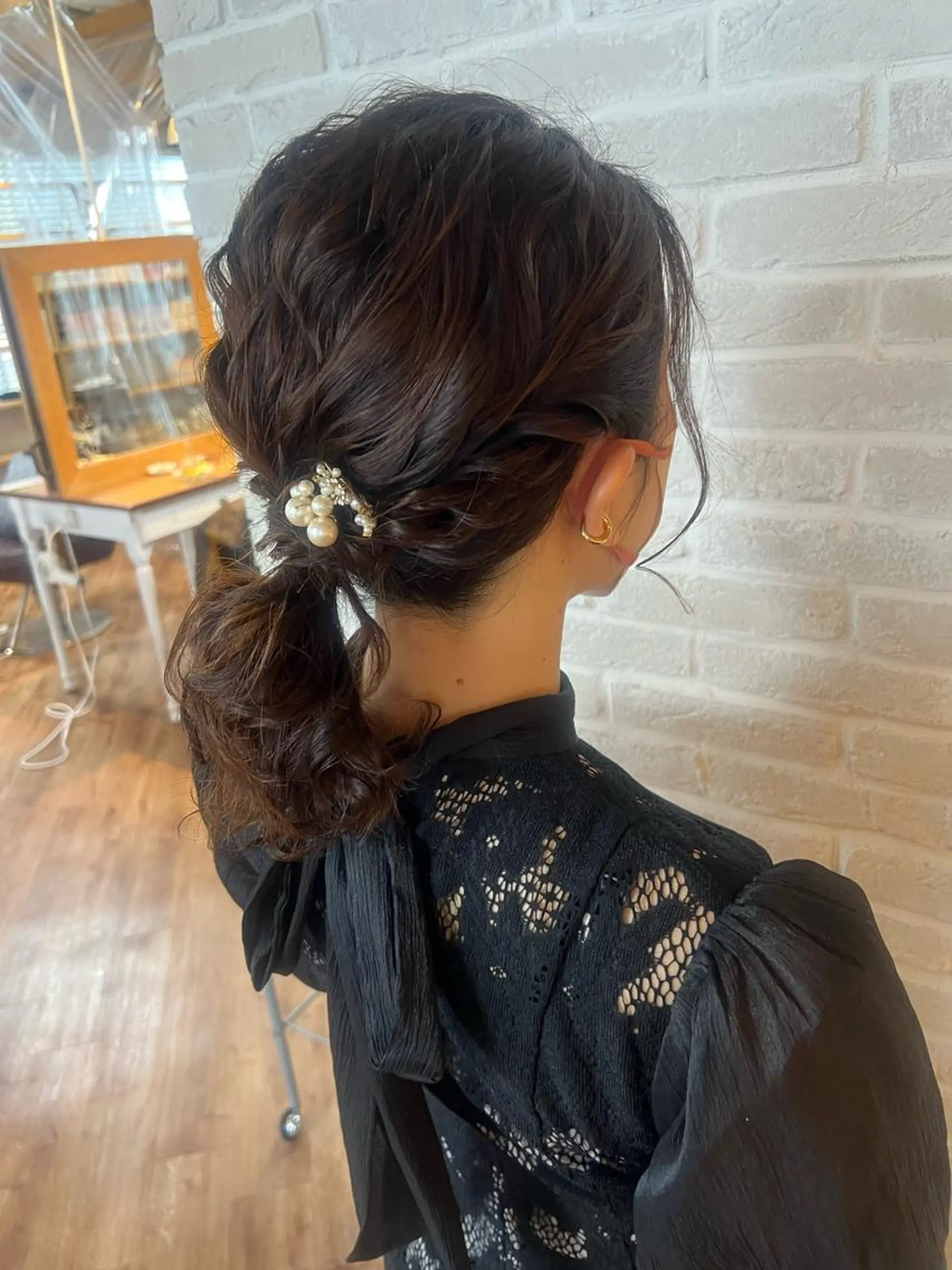 セミロング ヘアアレンジ Topstylist YUKIのヘアスタイル
