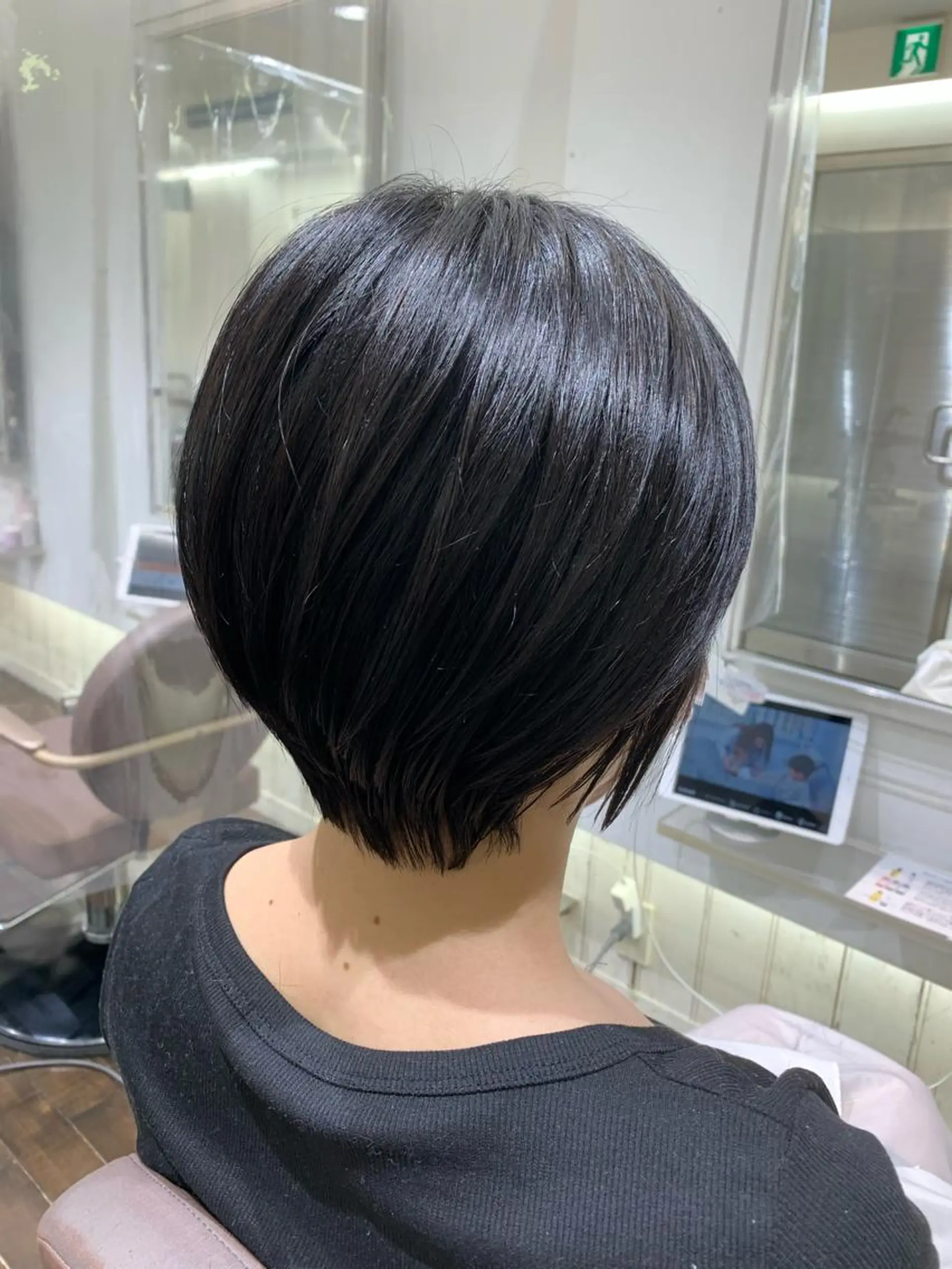 ショート GO TODAY シェアサロン 銀座Arc店所属・デジタルパーマ🫧 韓国風ヘア🫧サクラのヘアスタイル