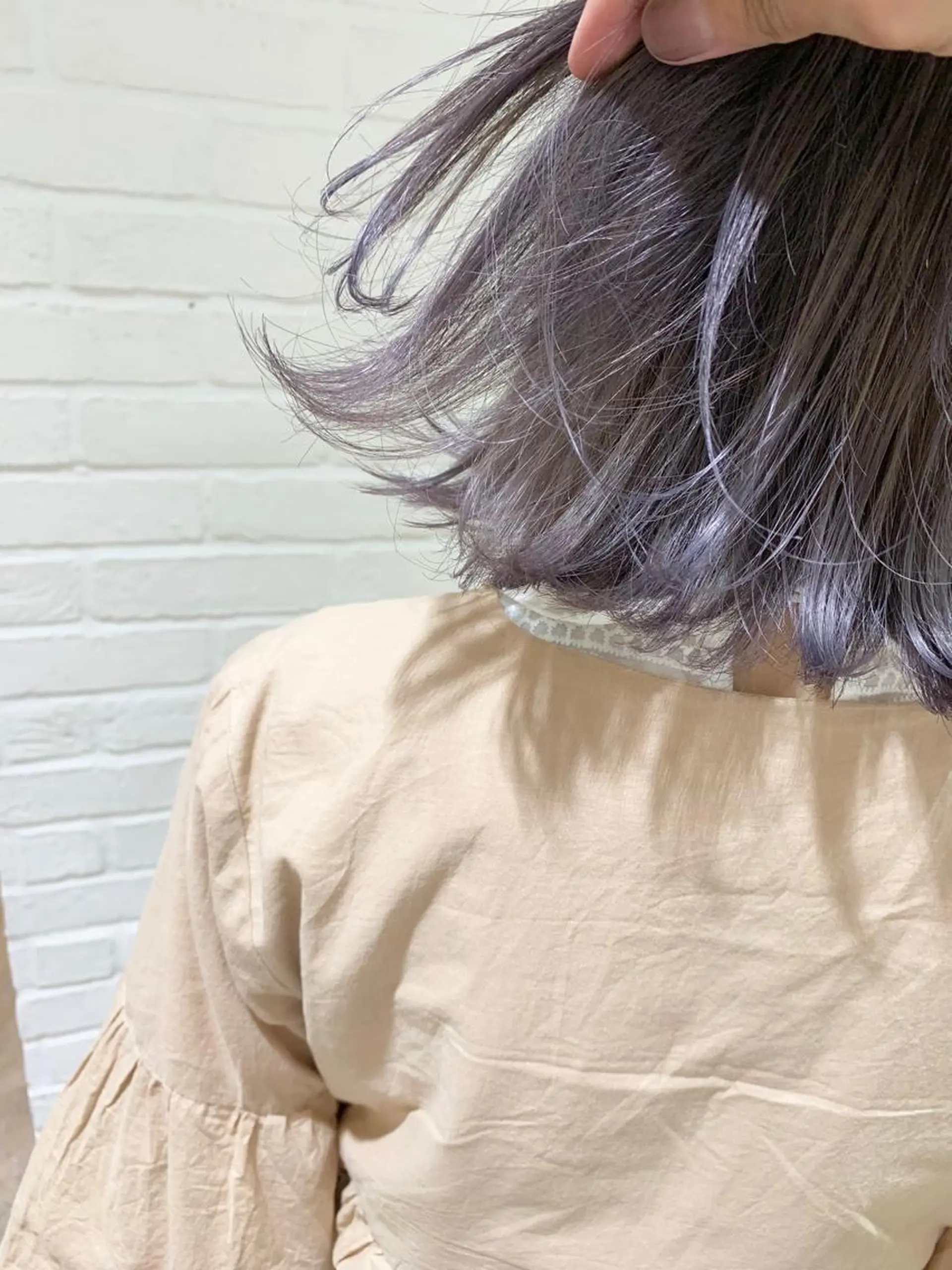 ショート カラー ブリーチ ヘアカラー レイヤー/大人メンズ パーマ🌀 平島拓也のヘアスタイル