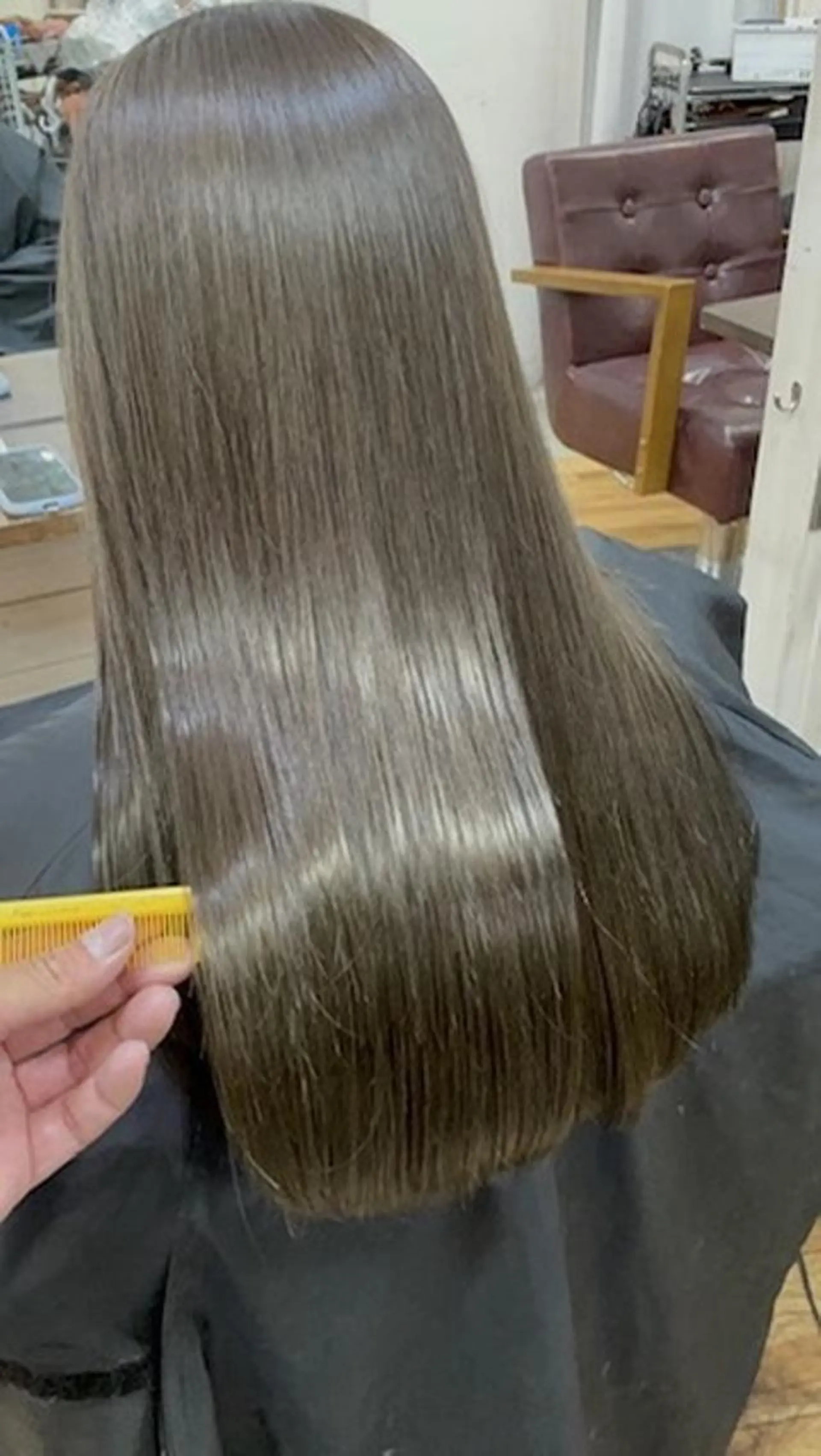 ロング 髪質改善/縮毛矯正 taichi/梅田のヘアスタイル