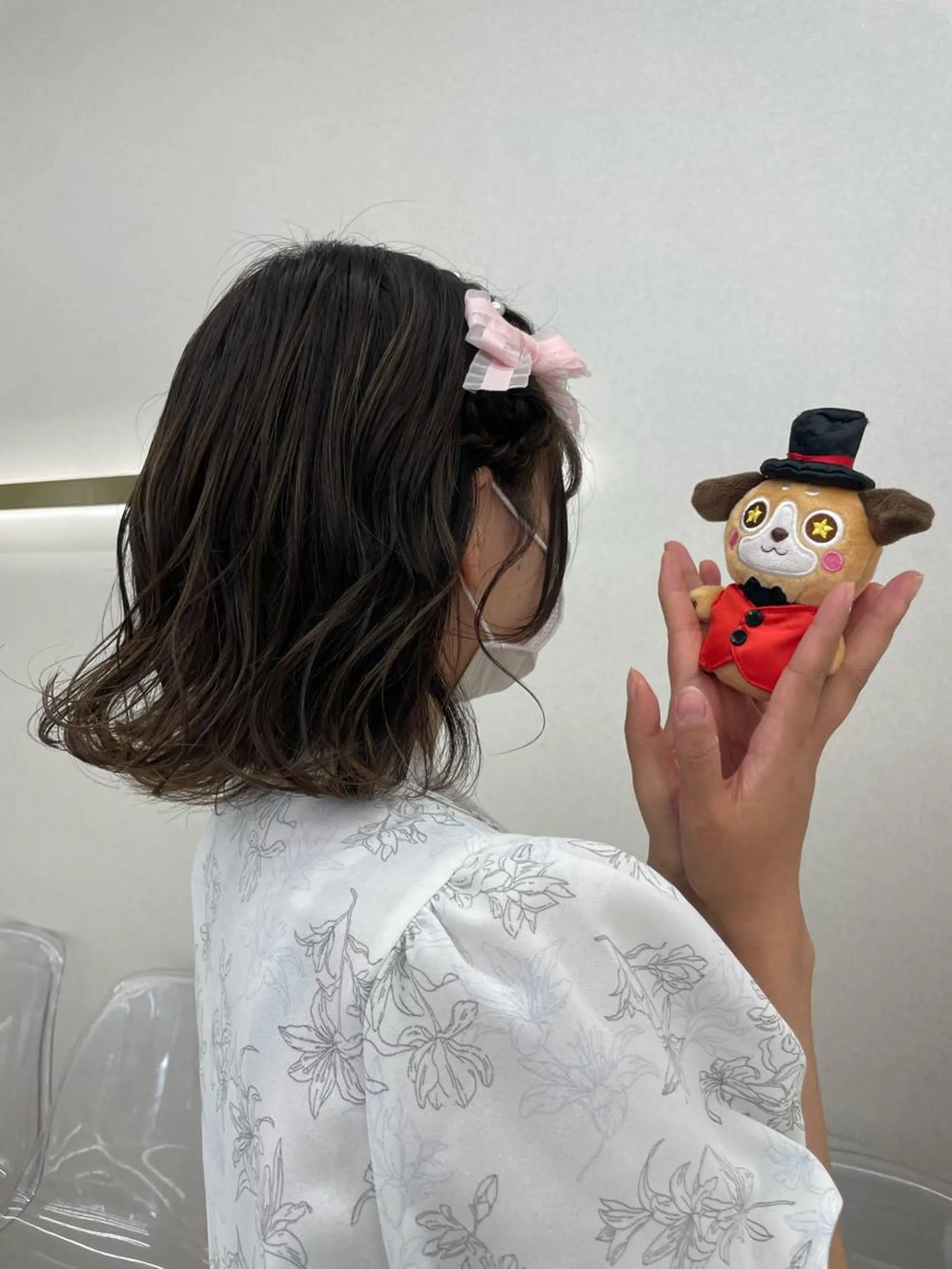 ミディアム ヘアアレンジ CARELLY Rukaのマツエク・マツパデザイン