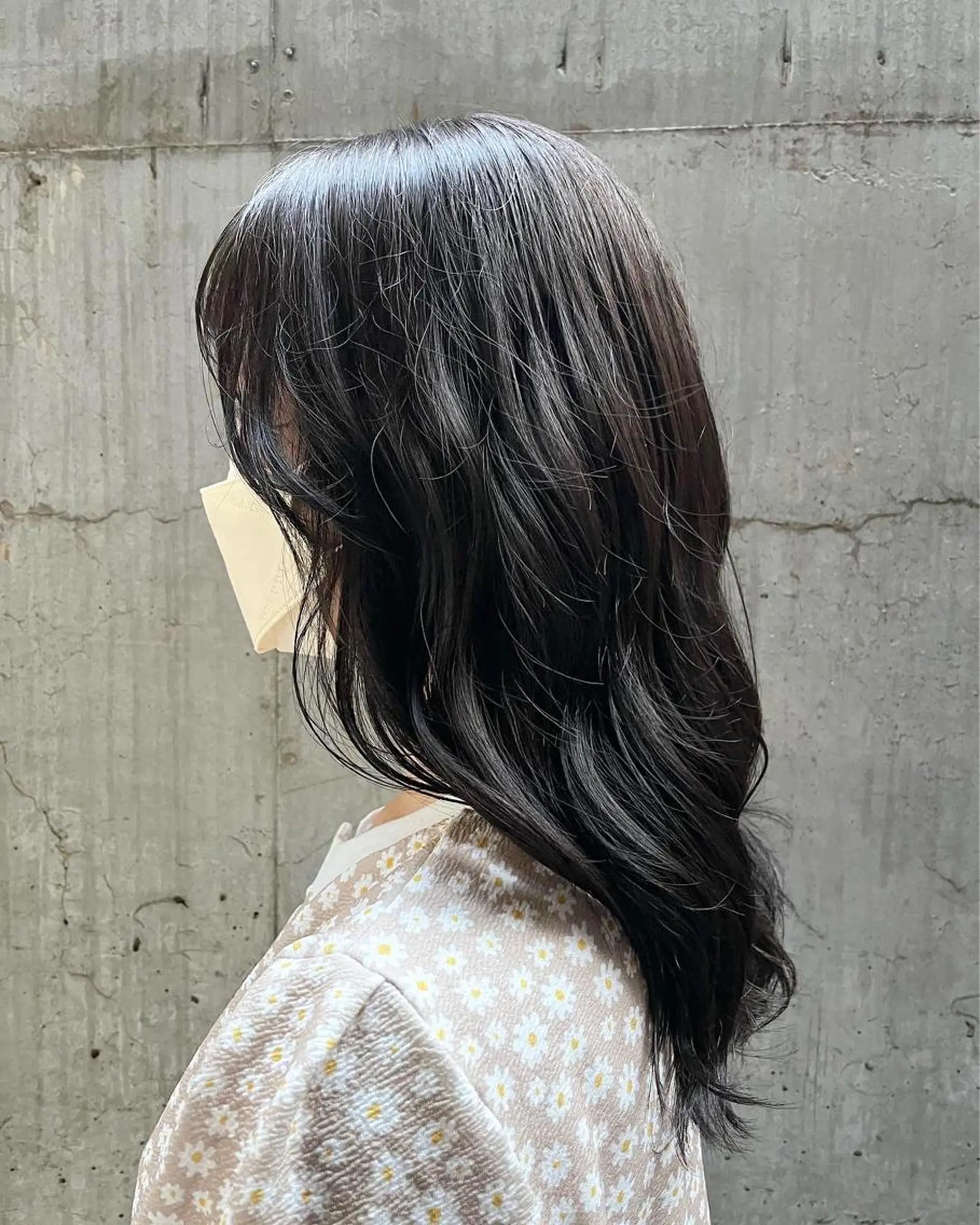 セミロング カラー カット トリートメント 似合わせ/ブリーチ/ 髪質改善/ミクෆ‪のヘアスタイル