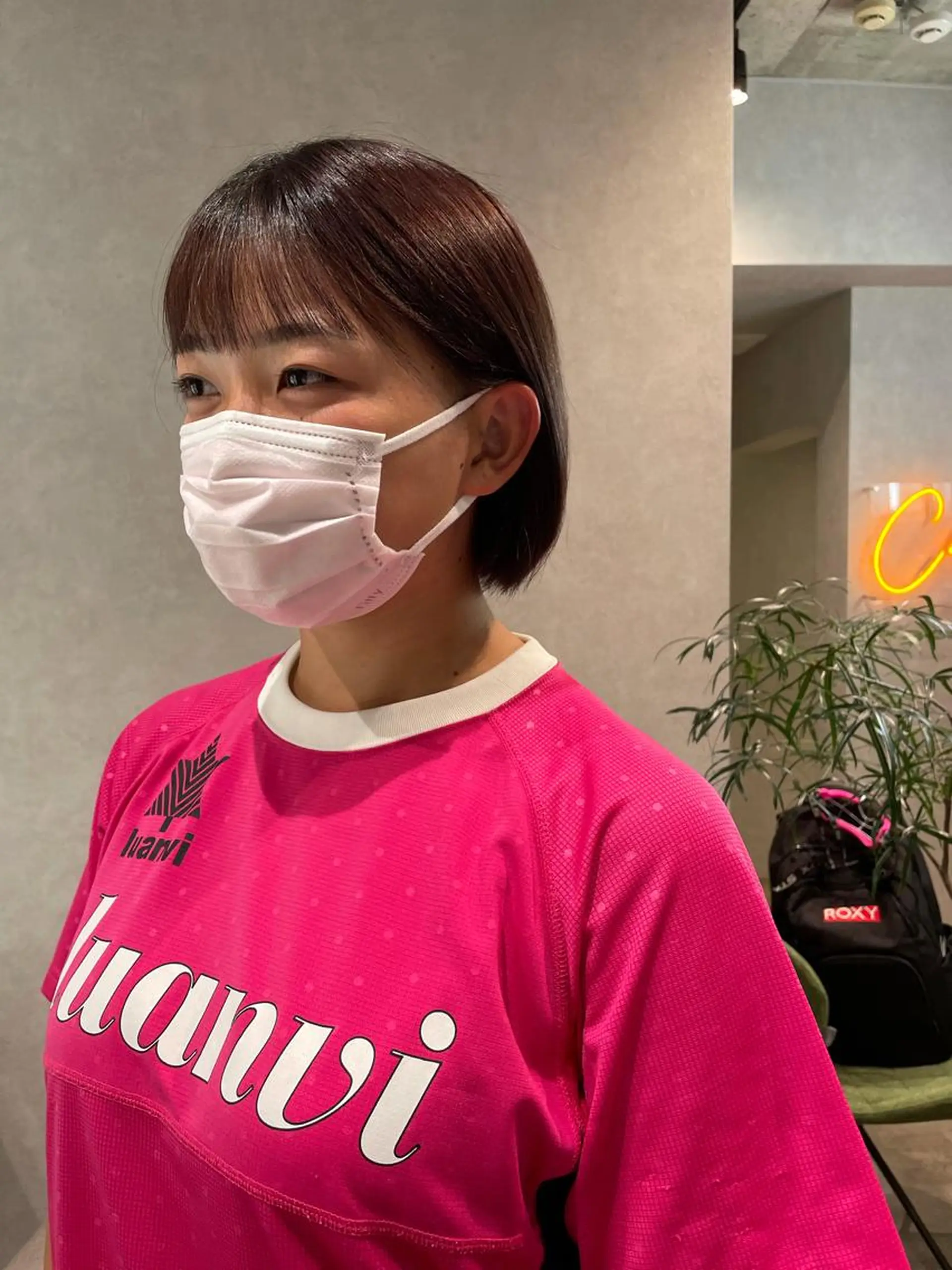 ショート カラー ブラウンカラー ピンクカラー ピンクブラウン ヘアカラー ナチュラル透明感🌱 小山美樹子のヘアスタイル