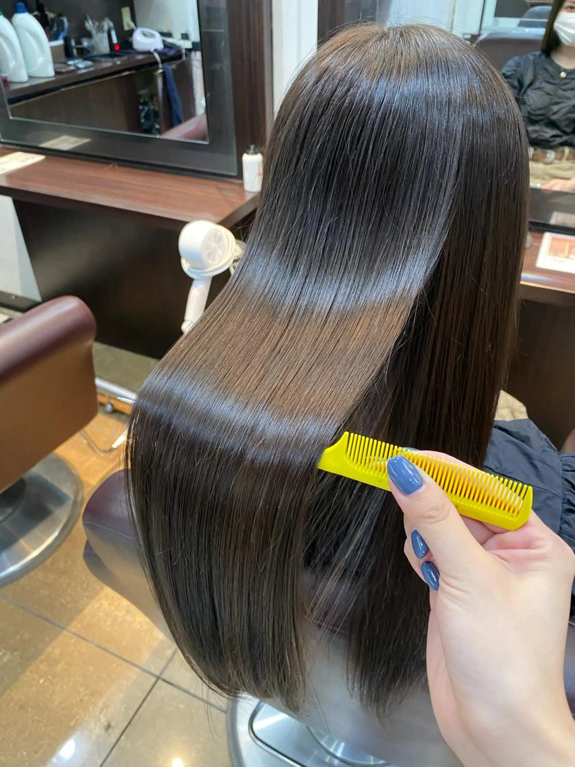 ロング トリートメント hina☺︎ 髪質改善/ストレートのヘアスタイル