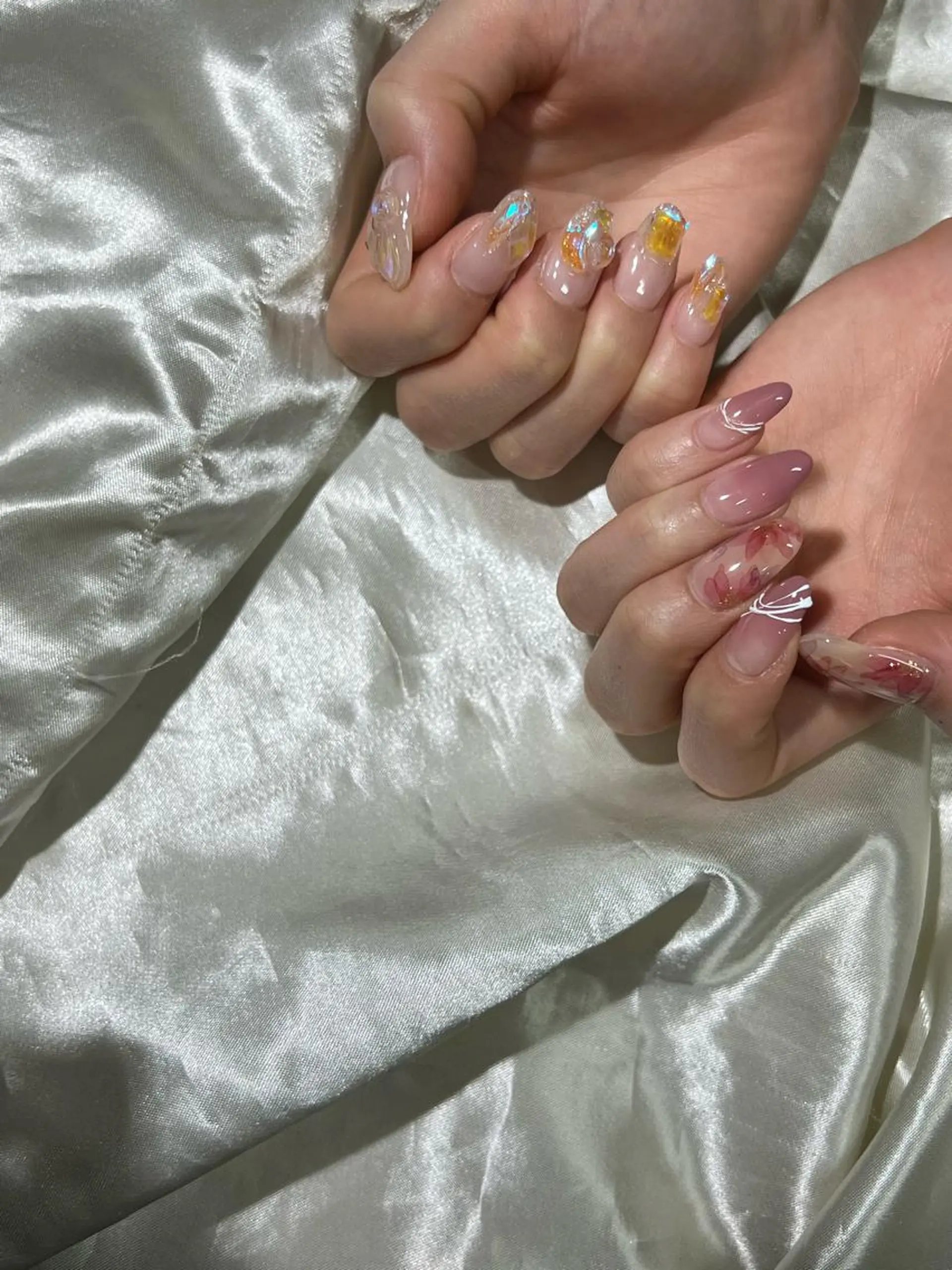 ネイル 持ち込み ニュアンスネイル Charme. NOBUKOのネイルデザイン