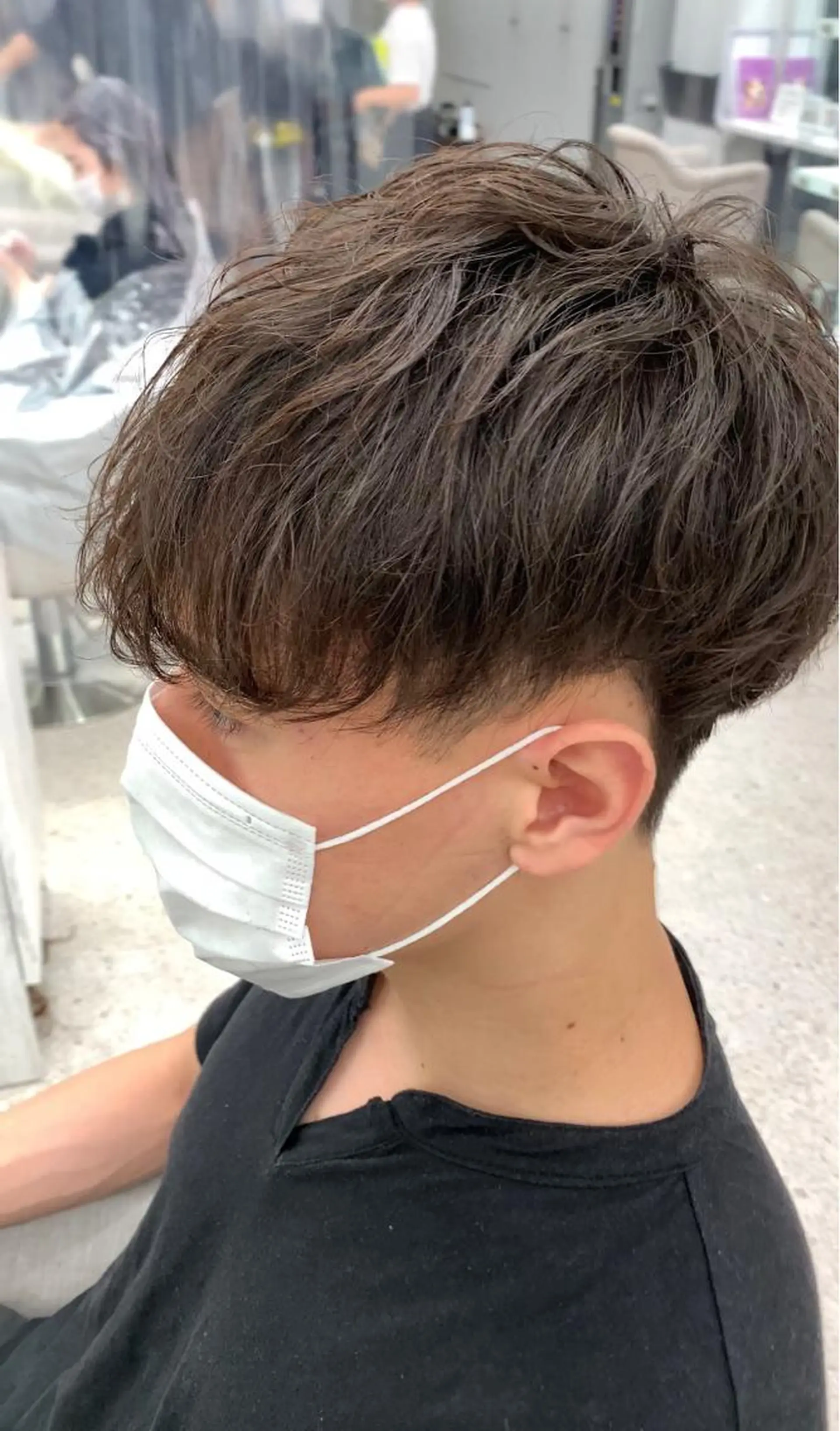 パーマ メンズ メンズハイライト メンズパーマ 髪質改善 メンズ特化美容師/ 新井　洸太のヘアスタイル