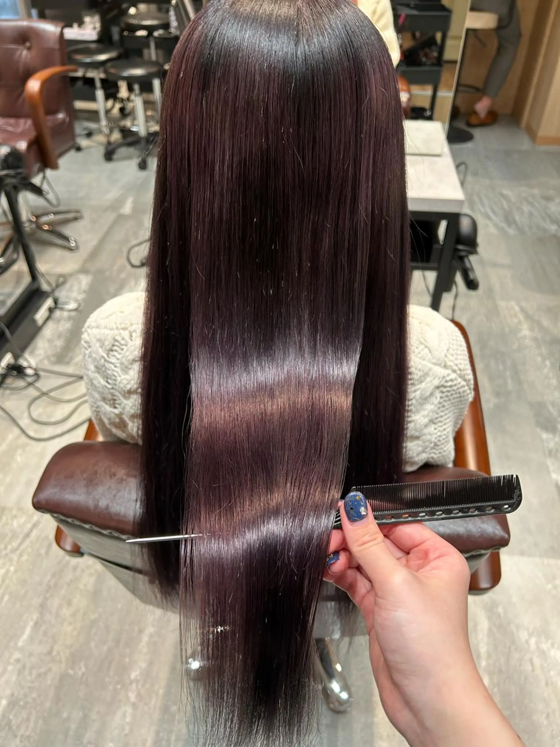 ロング 愛されハイトーン 🍓YURINAのヘアスタイル