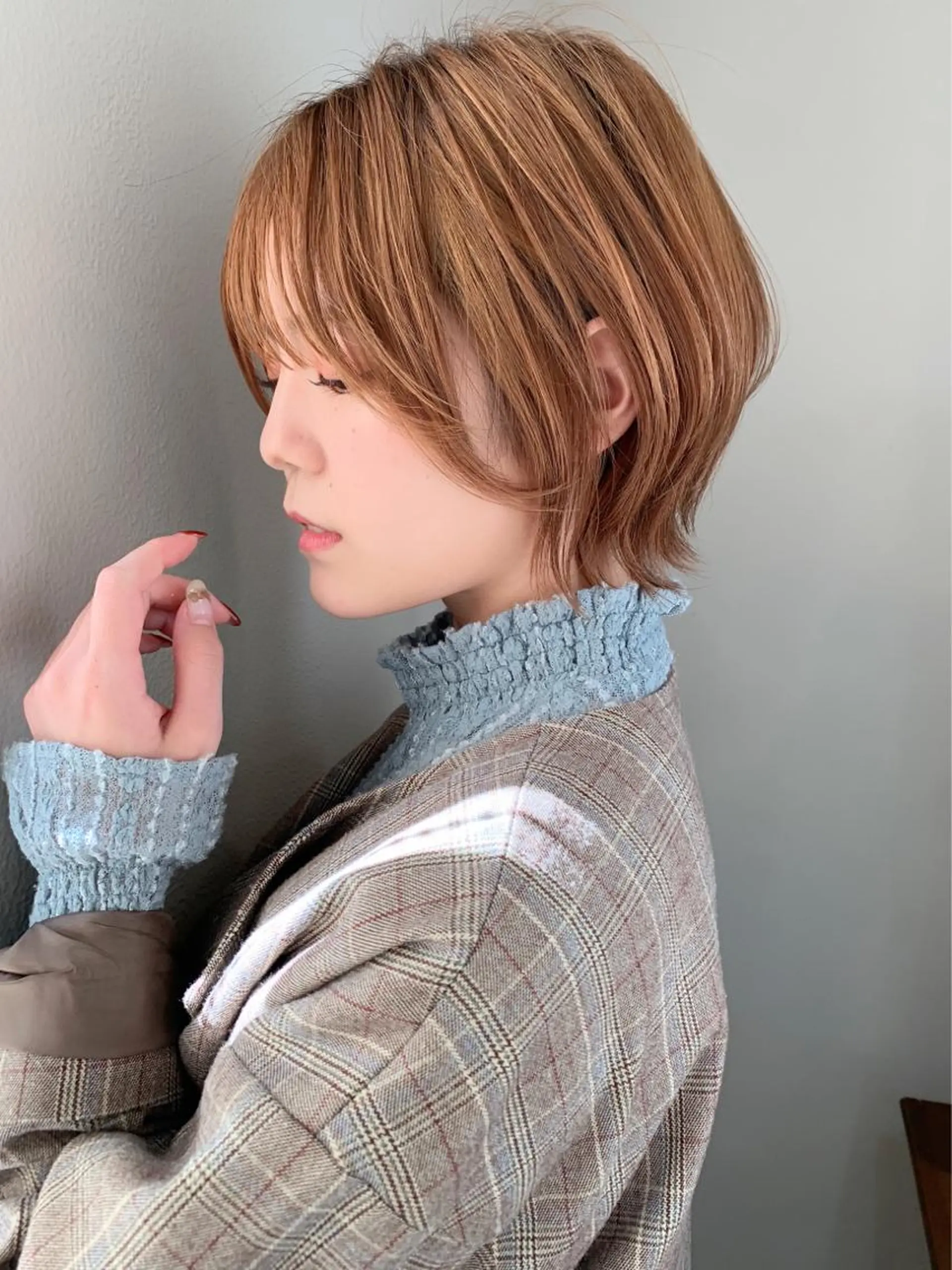 ショート カラー 髪質改善☆ 縮毛矯正miyuのヘアスタイル