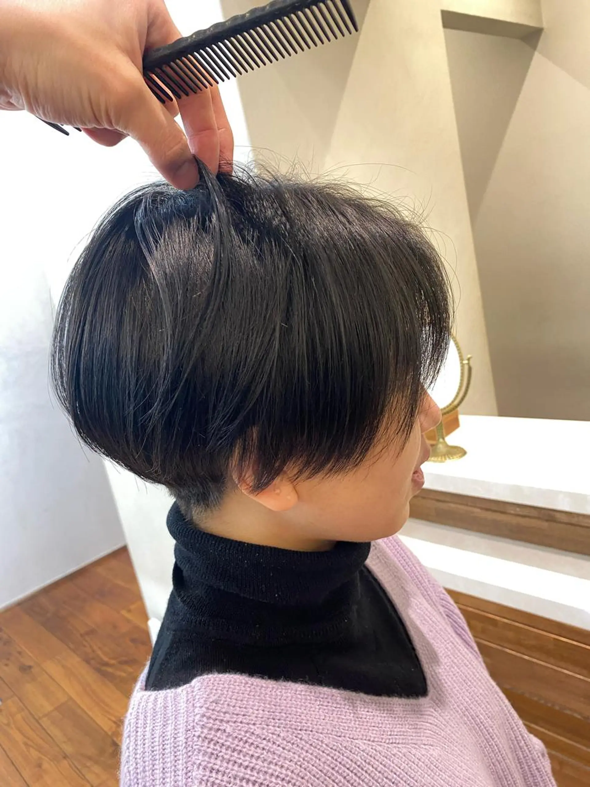 ショート カット トリートメント 🫧似合わせショート イシダ🫧のヘアスタイル