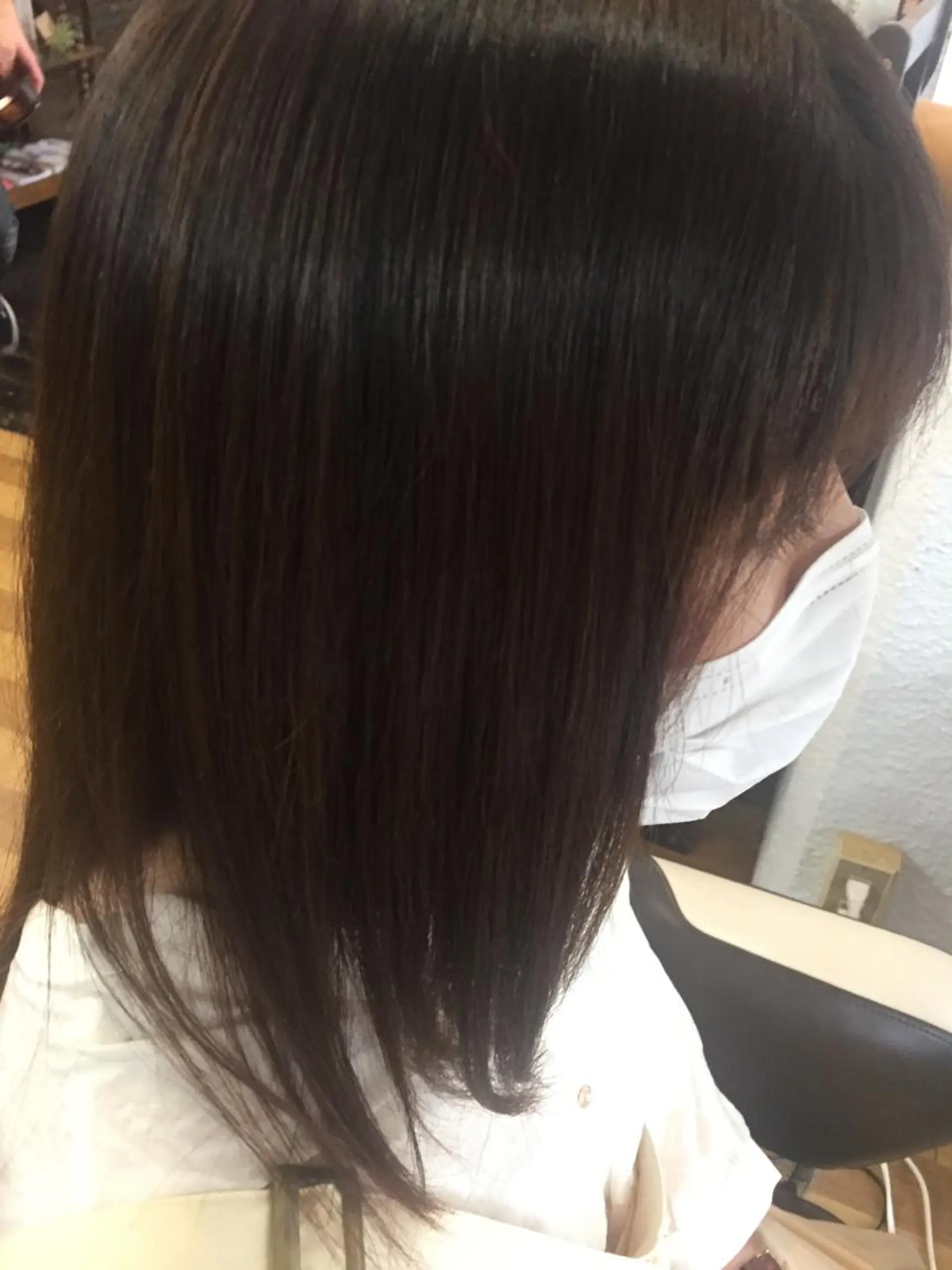 パーマ 縮毛矯正 中山 ルミ子のヘアスタイル