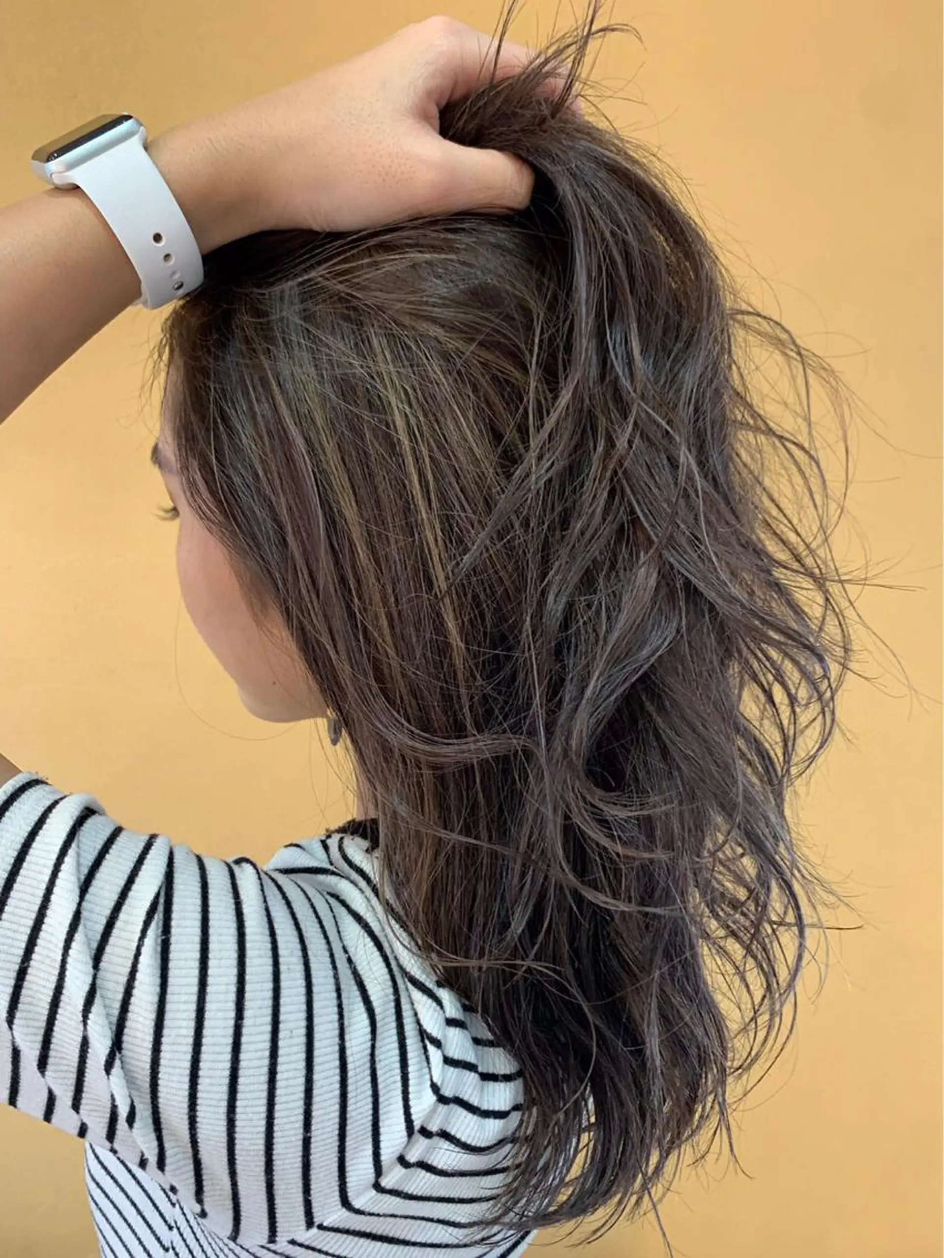 ロング カラー ハイライトカラー ハイライト 【店長】大根 亮太のヘアスタイル