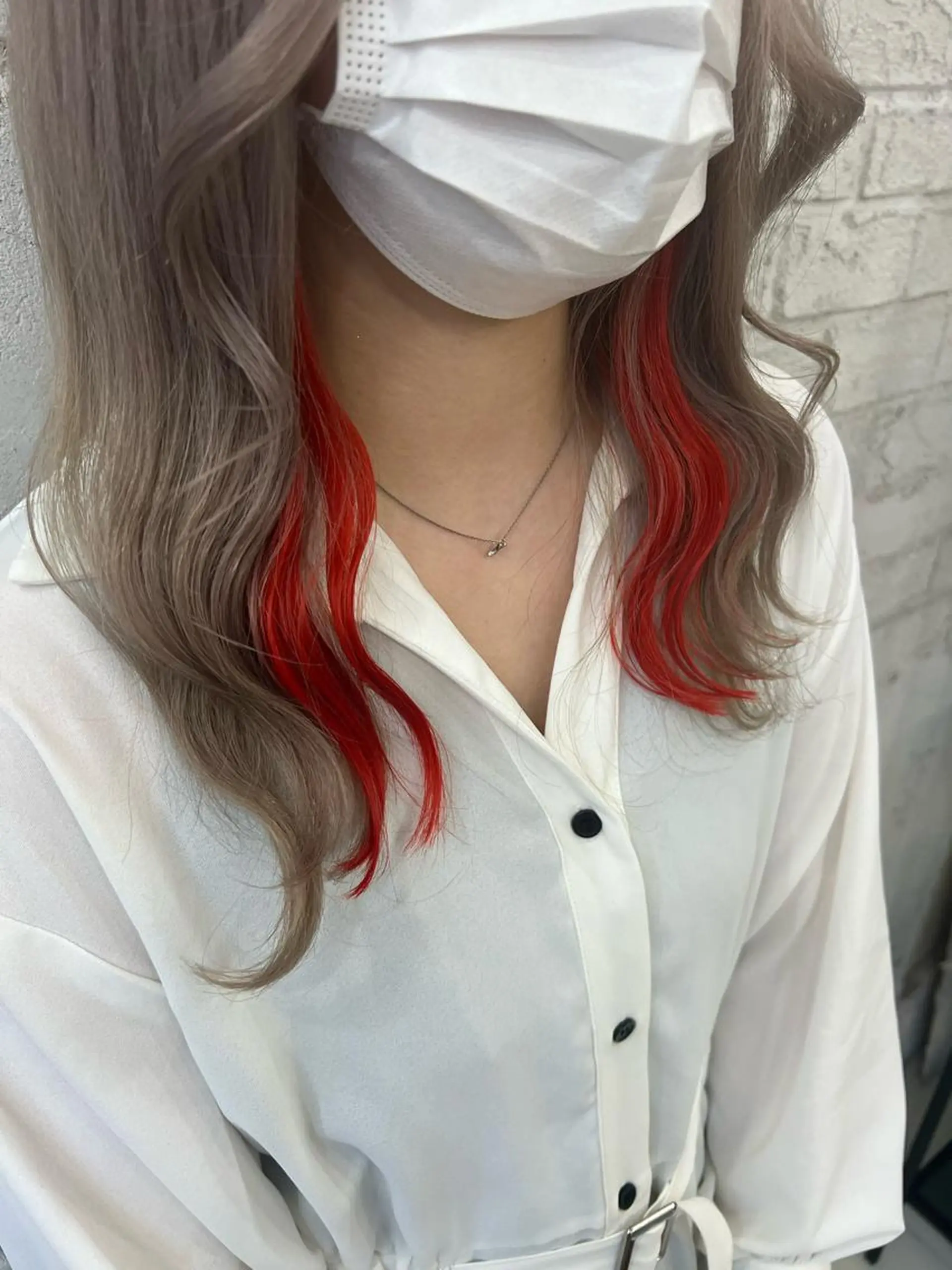 セミロング エクステ エクステ＆艶カラー 🎀YURINA🎀のヘアスタイル