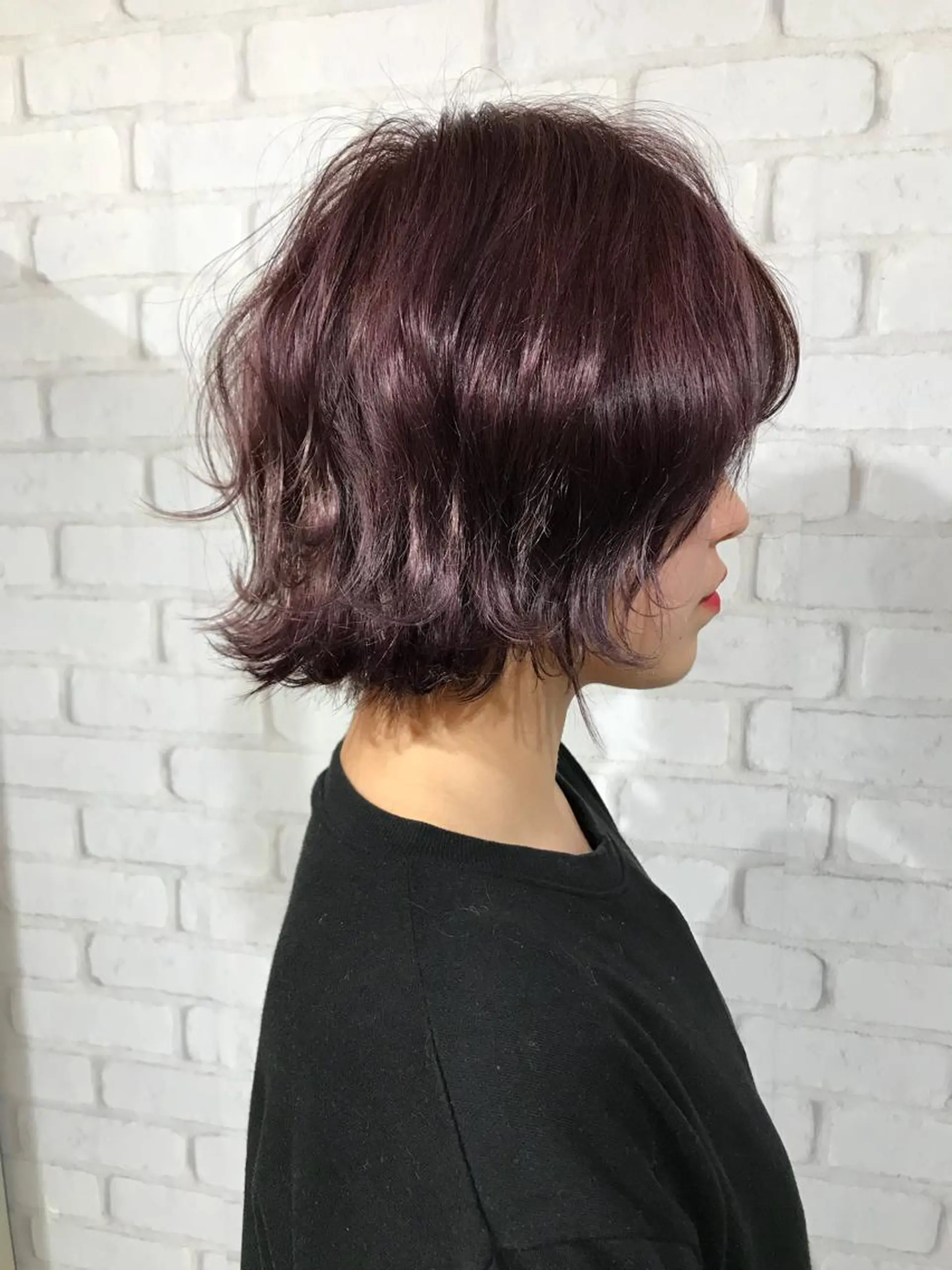 ミディアム エクステ（レミー毛） NINEのヘアスタイル