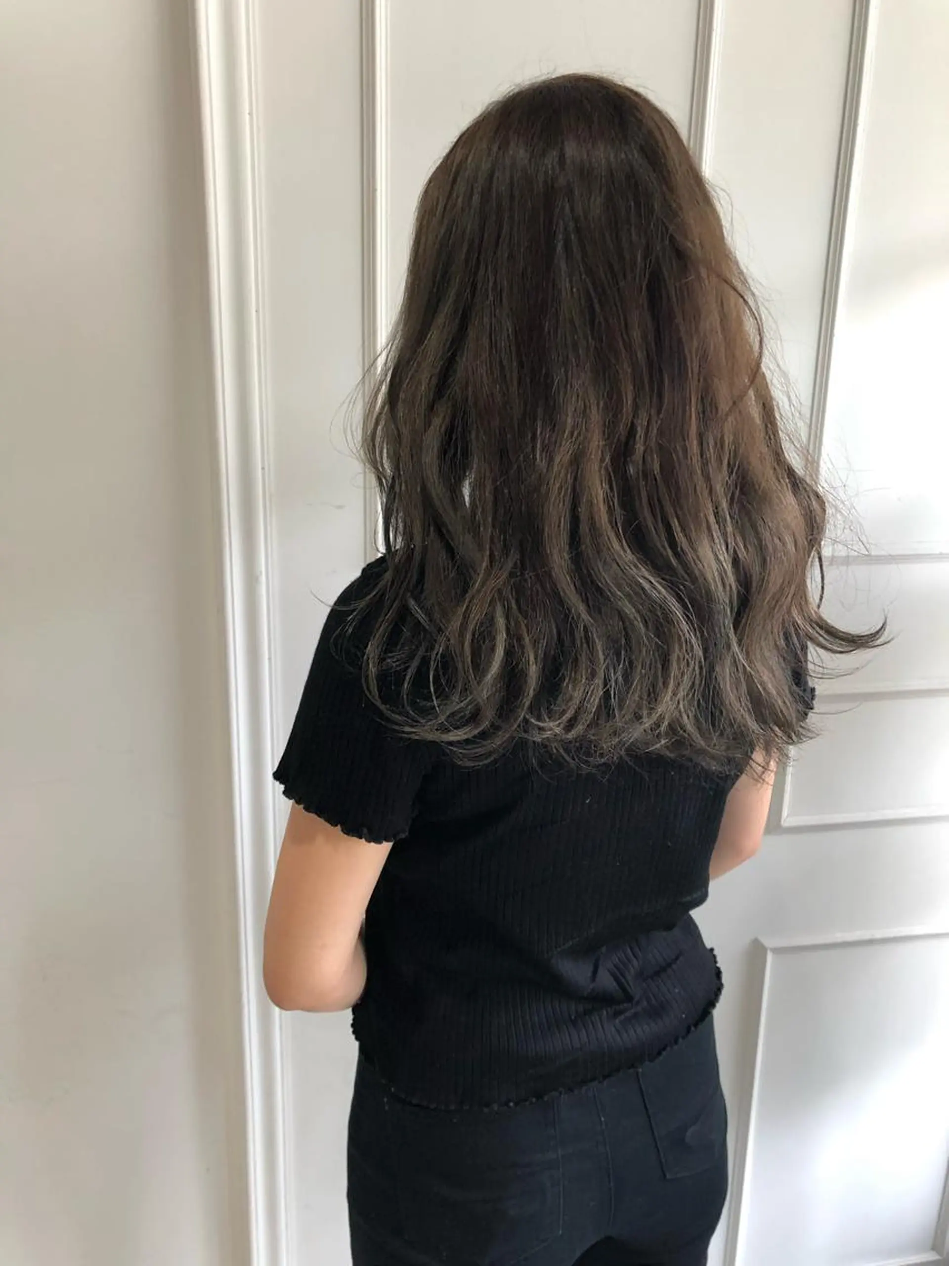 セミロング カラー グラデーションカラー ハイライトカラー ハイライト 【ショート特化】 森本　祐太のヘアスタイル