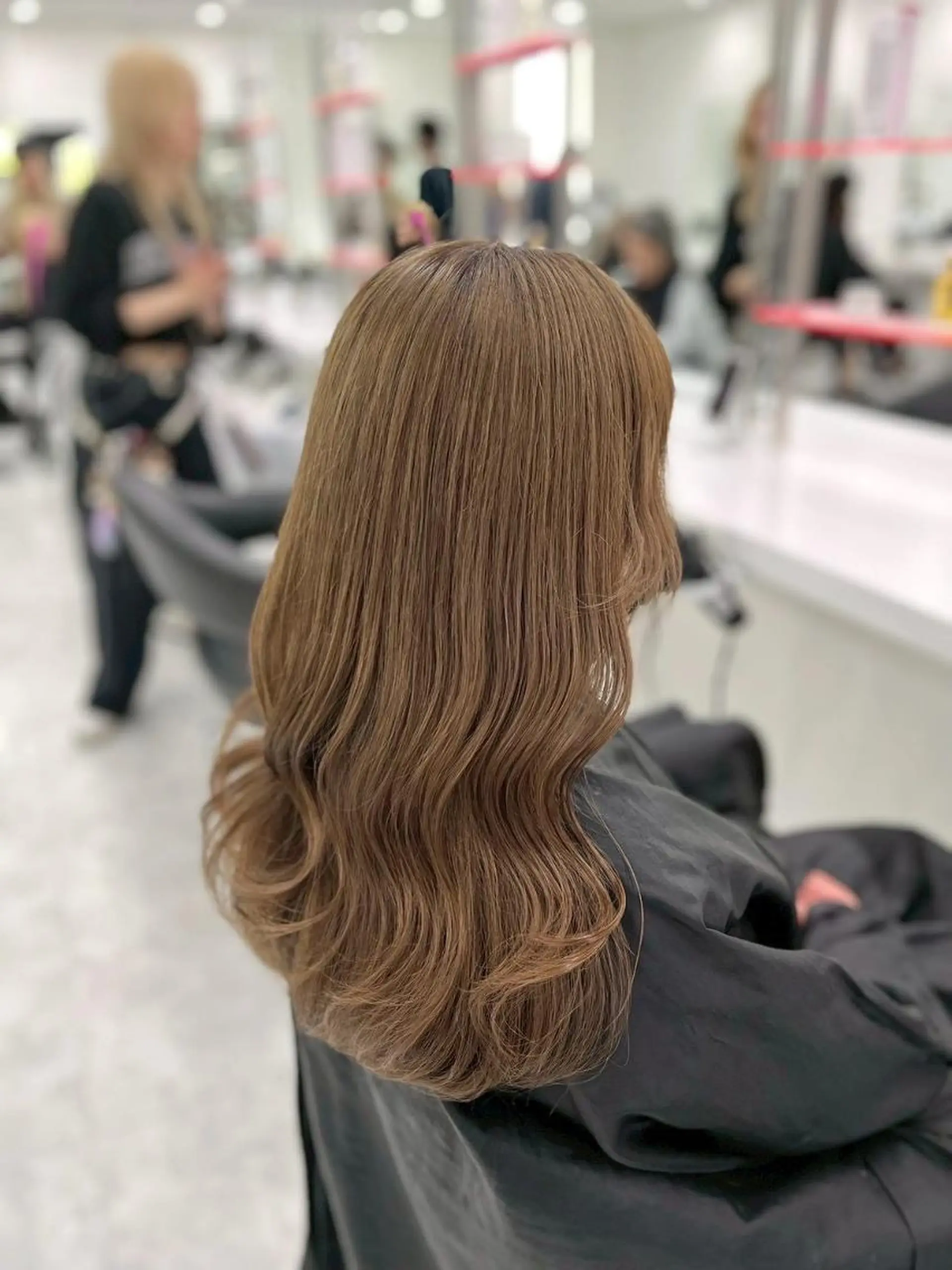 カラー *赤み撃退☘️透明感 トレンドカラー☘️のヘアスタイル