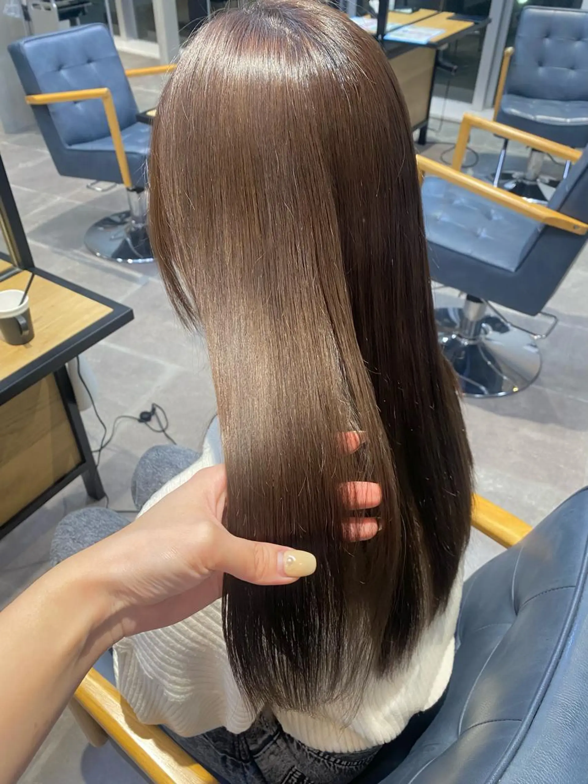 ロング カラー 韓国×髪質改善カラー 💎hinaのヘアスタイル