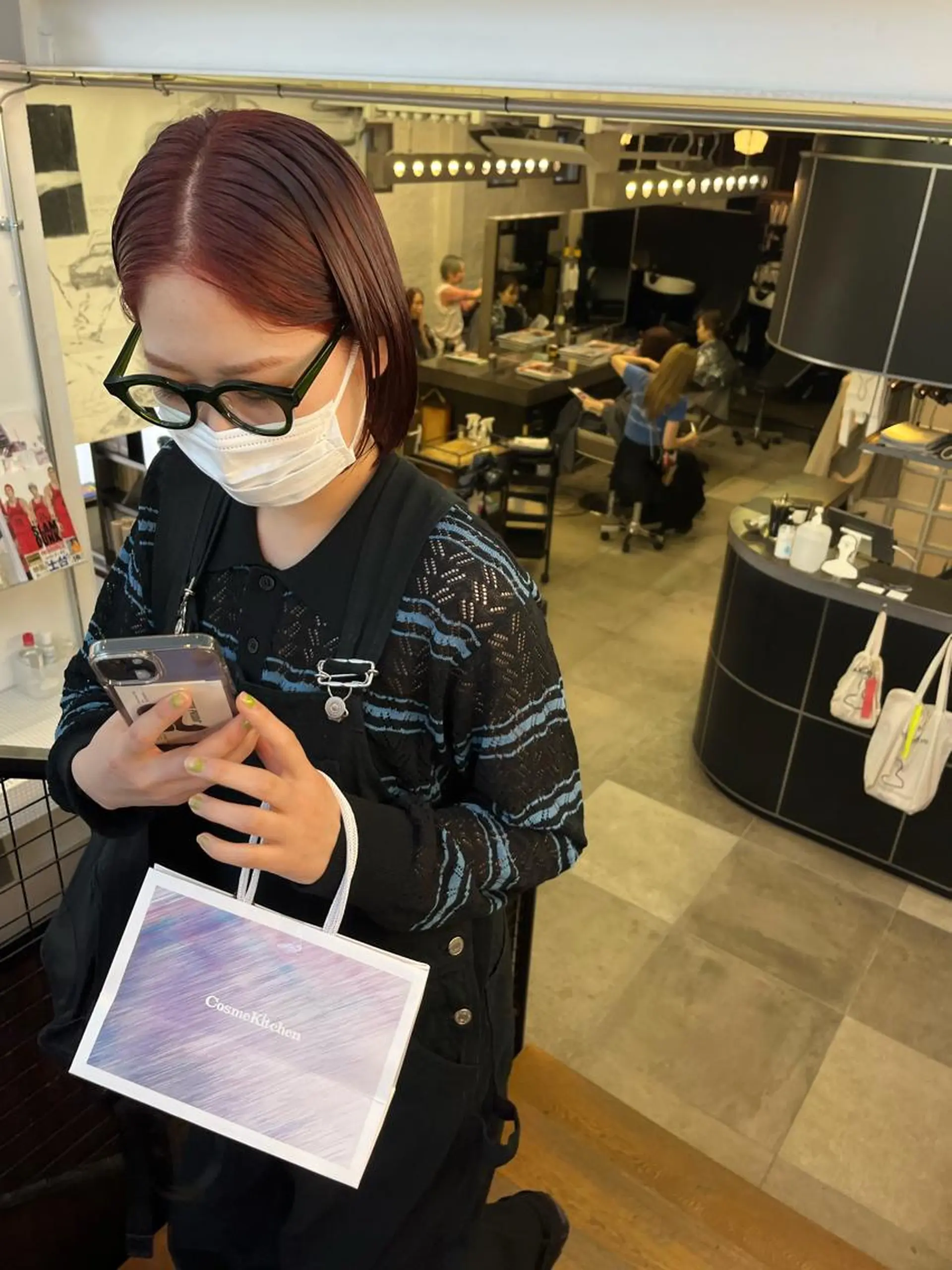 ショート カラー eri kinjoのヘアスタイル