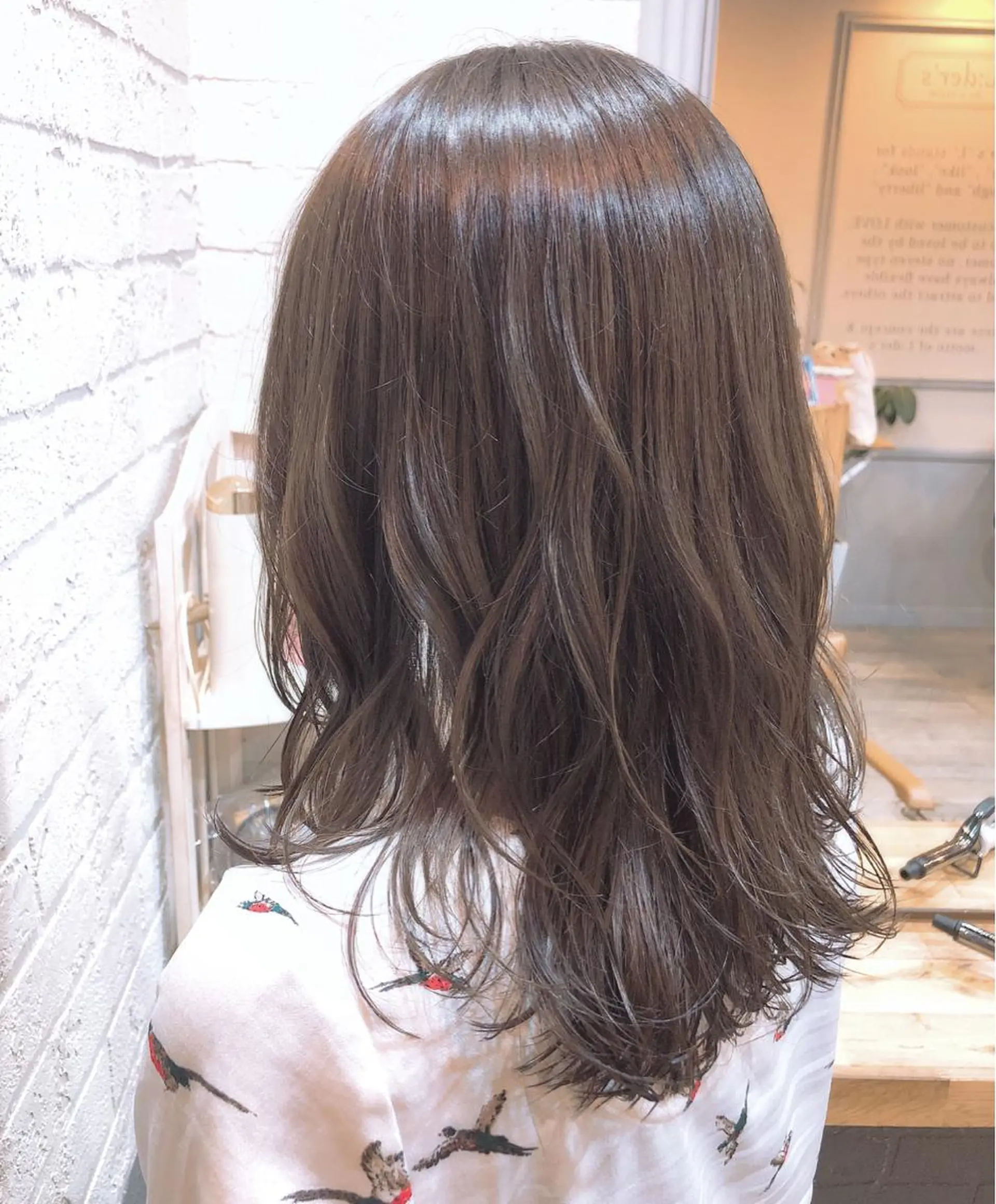 ミディアム カラー メンズhair /こえびのヘアスタイル