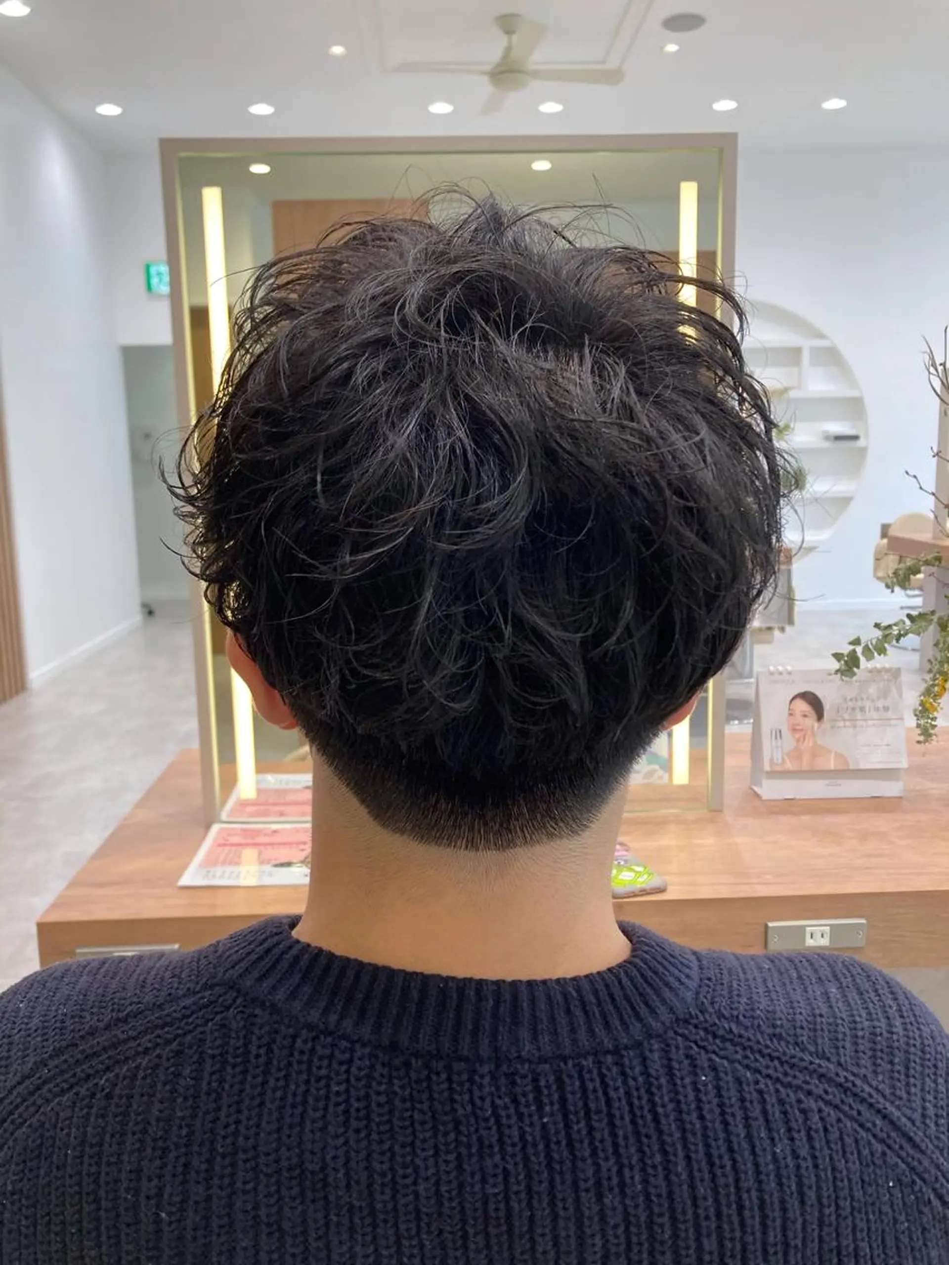 メンズ メンズパーマ カット パーマ 木野田 萌のヘアスタイル