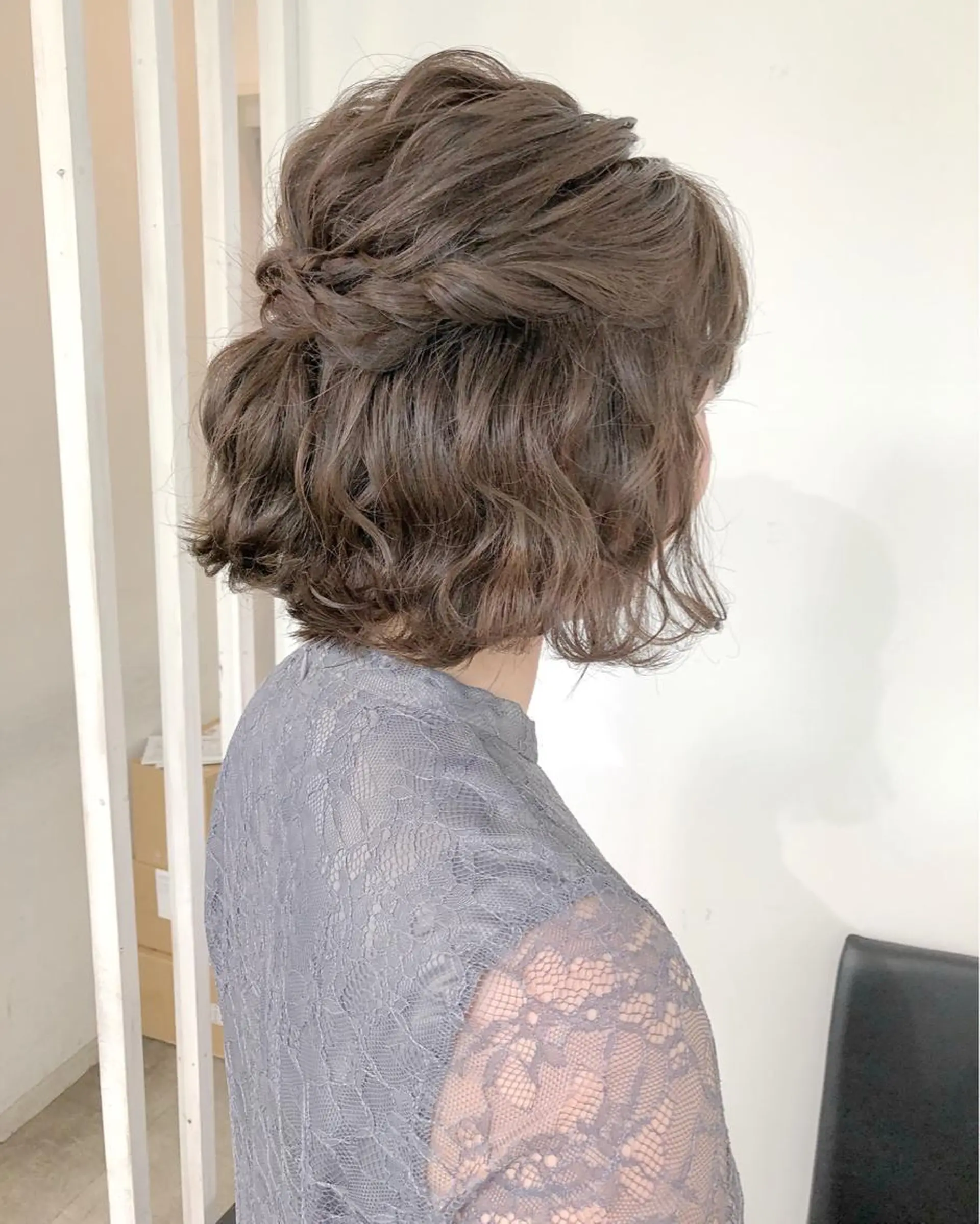 ショート ボブ 榎園 由美のヘアスタイル