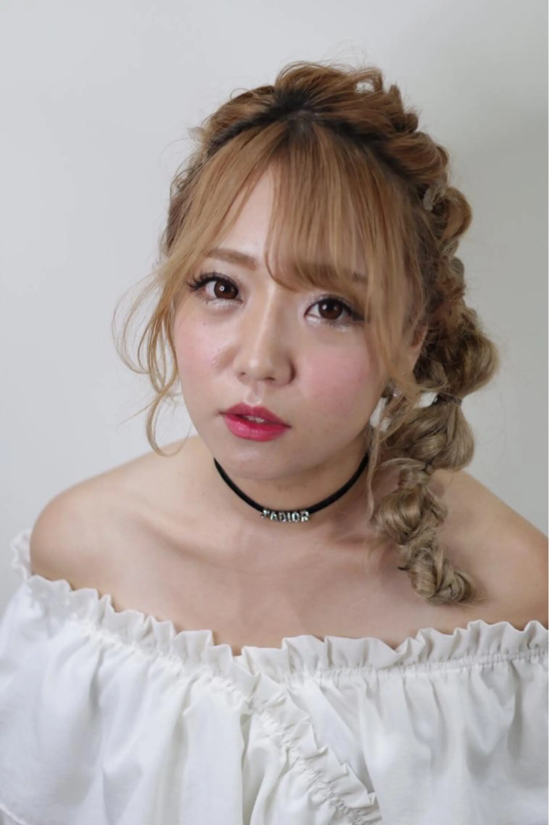 ロング カラー ヘアアレンジ マツエク・マツパ cherir髪質改善 パーソナルカラー診断のヘアスタイル