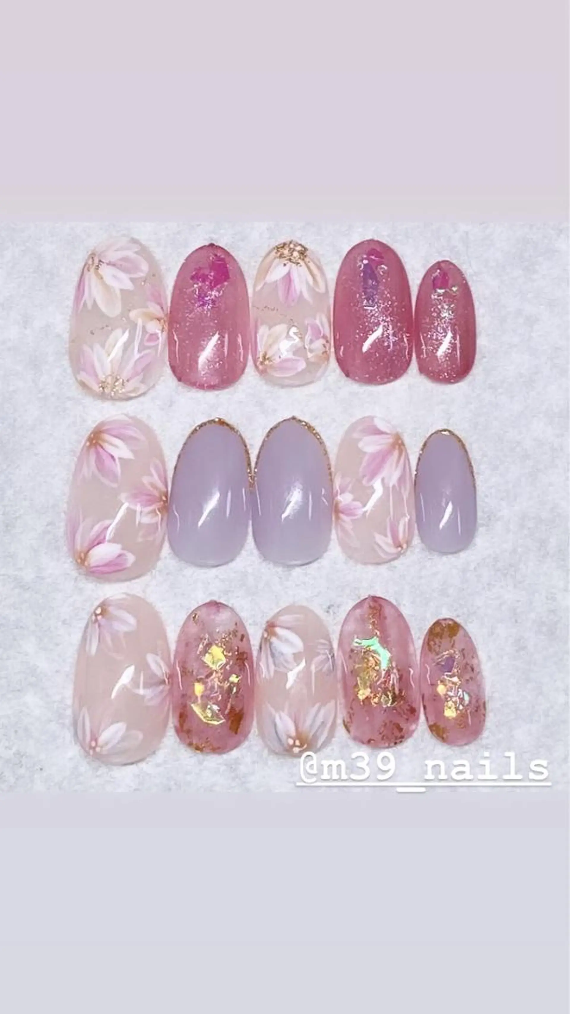 ネイル 39-nails EharaMikuのネイルデザイン